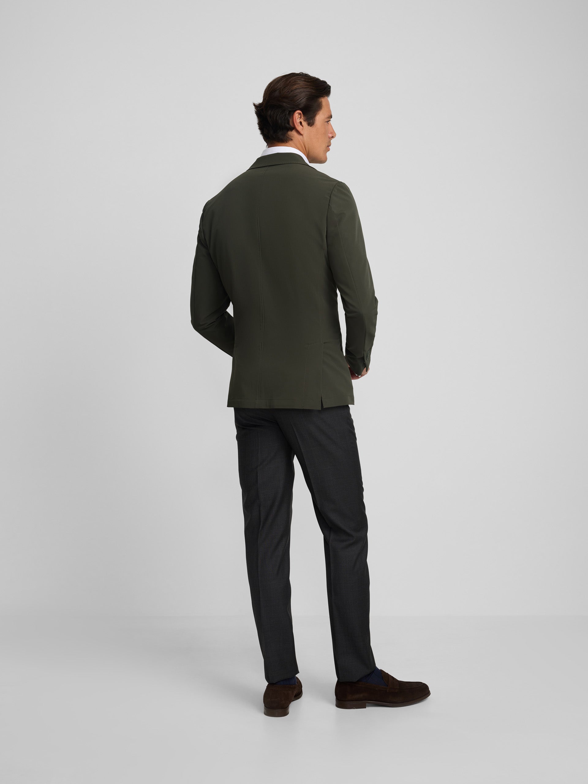 Blazer técnico verde