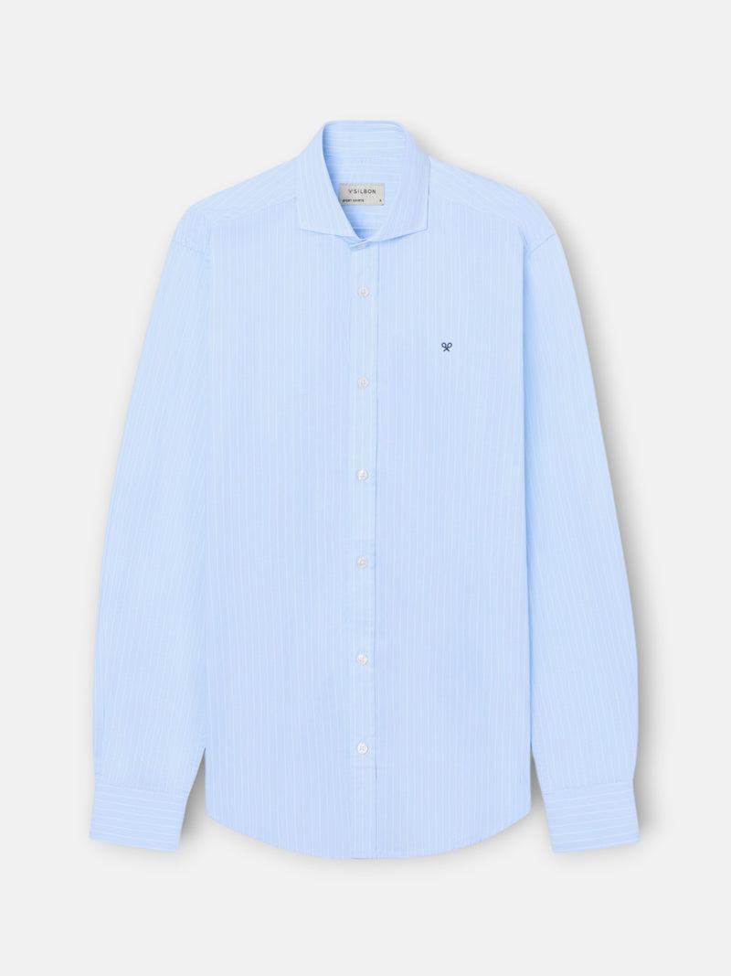 Camisa sport classic raya celeste