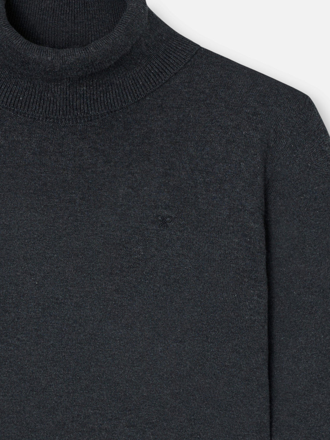 Jersey classic unique cuello vuelto gris