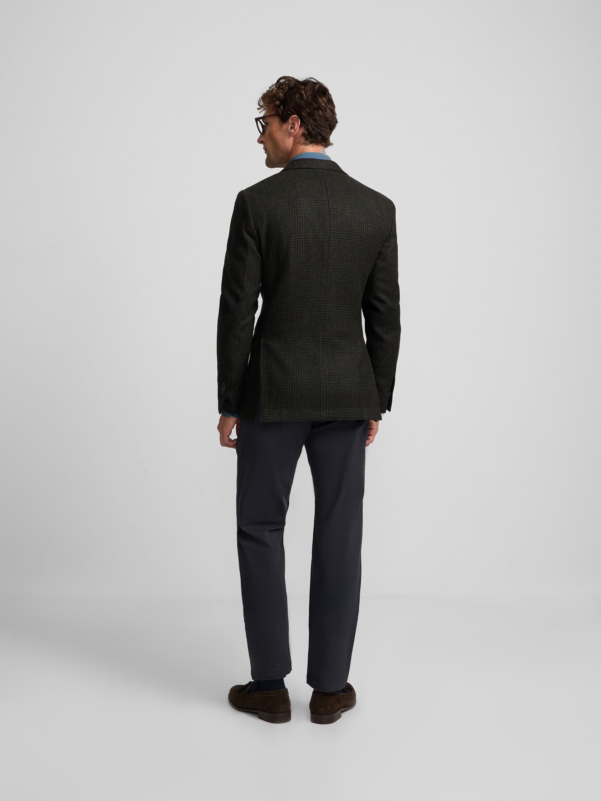 Veste prince de Galles verte