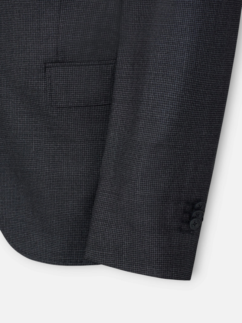 Americana unique traje pata de gallo gris