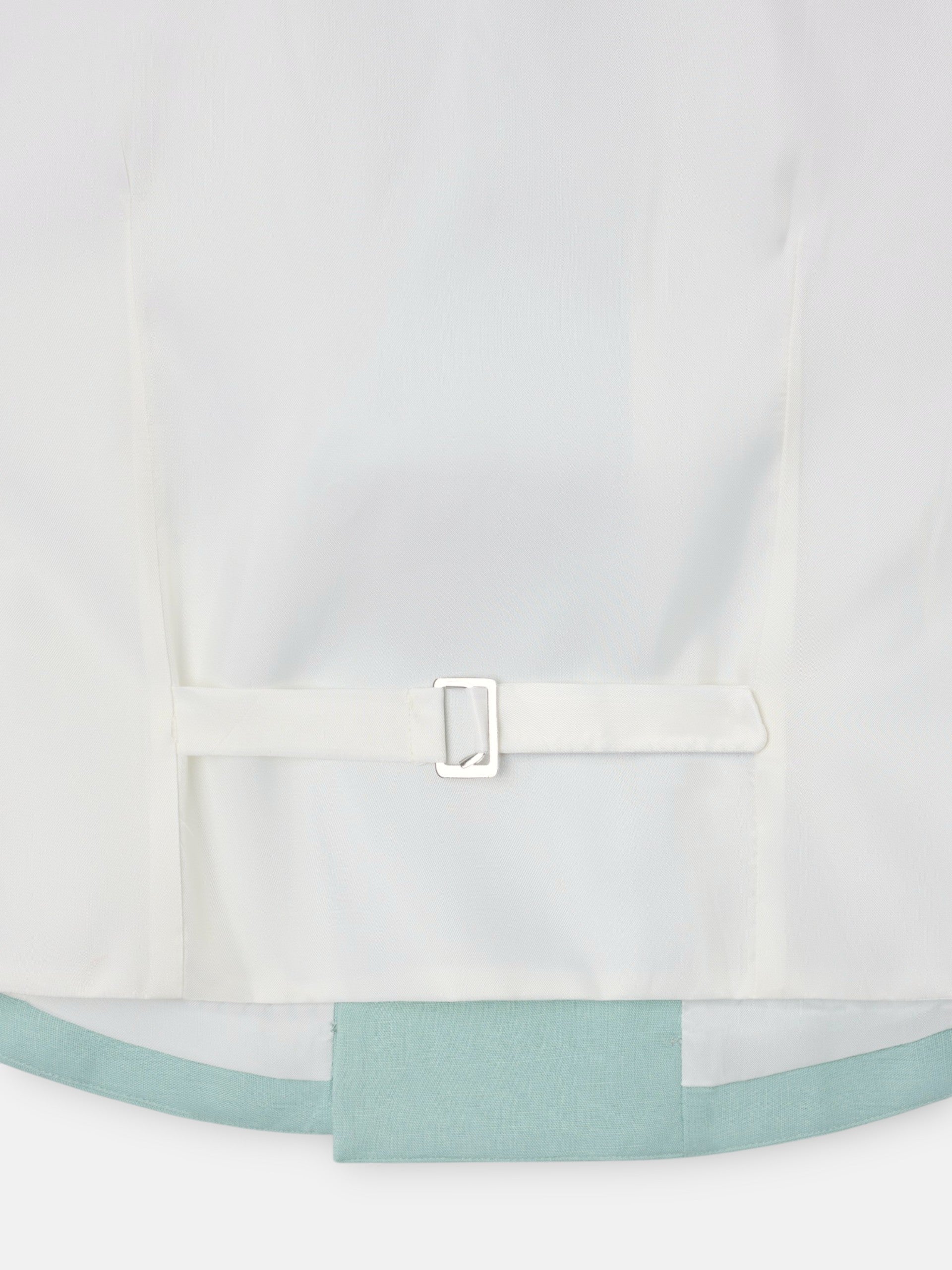 Gilet chaque col classique aigue-marine