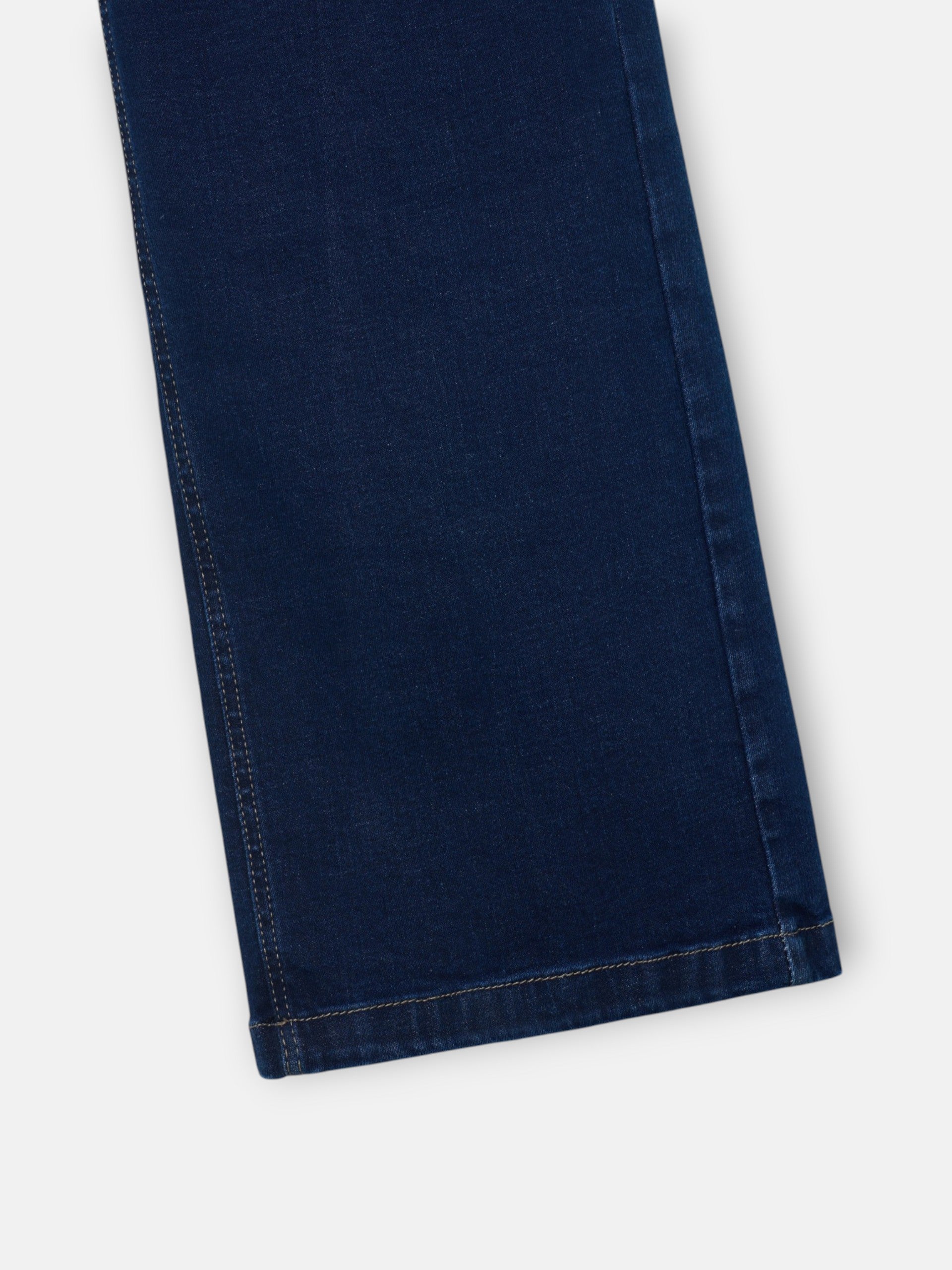Pantalon flare denim azul