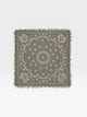 Small green knit bandana