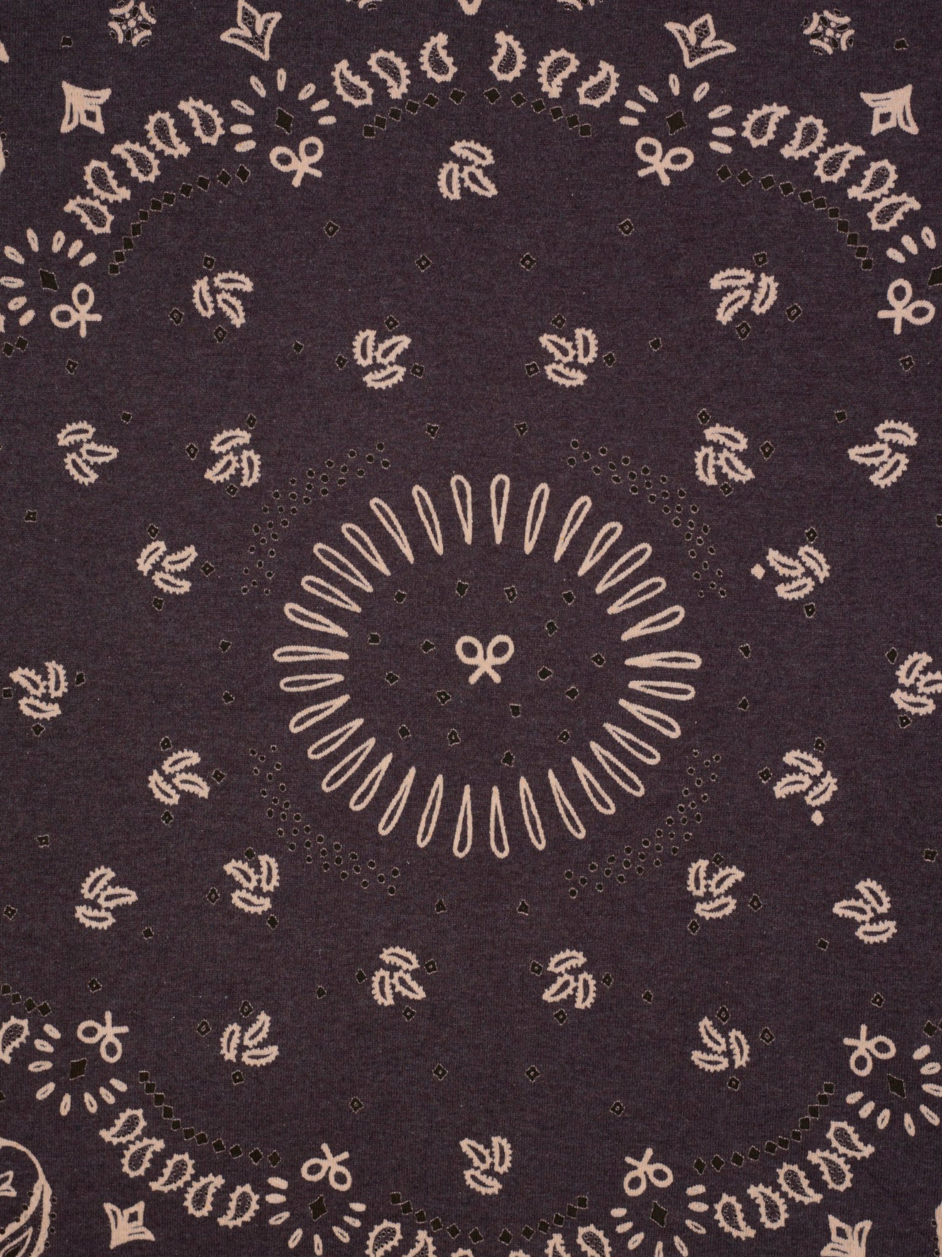 Bandana punto grande marron