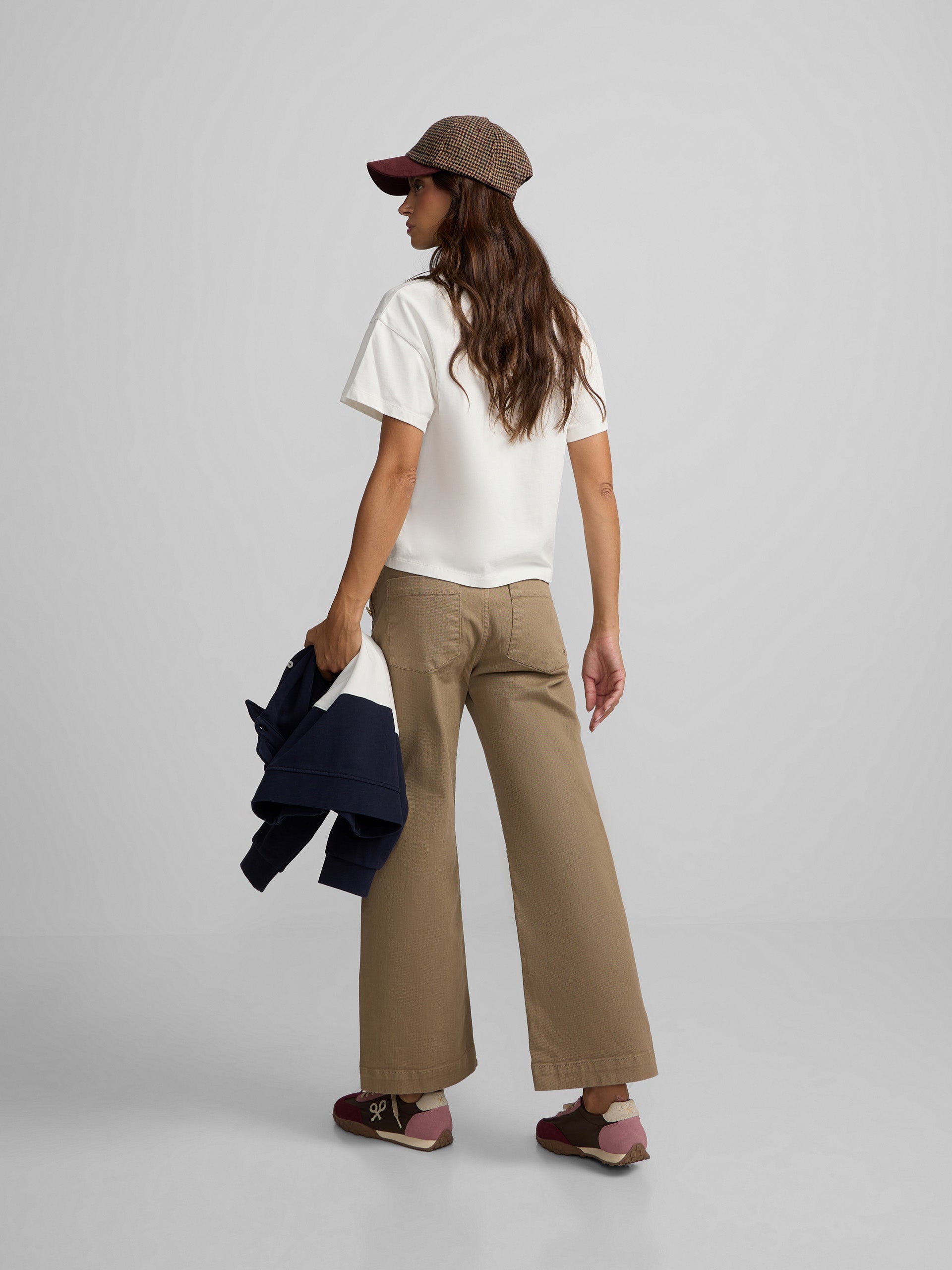 Camiseta mulher patch silbon branco
