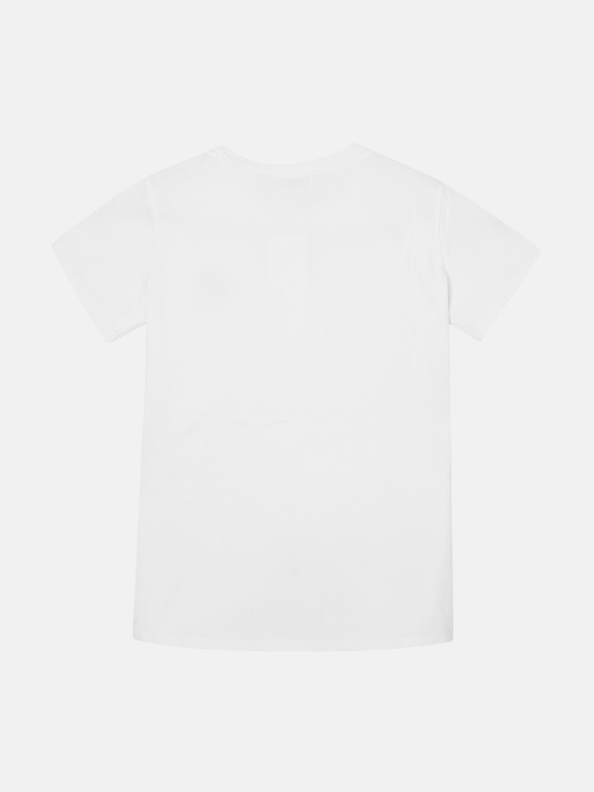 T-shirt femme lucky love écru