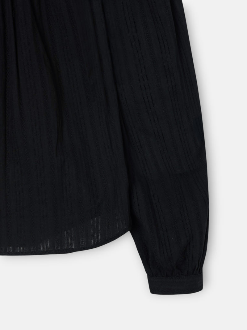 Blusa romântica preta