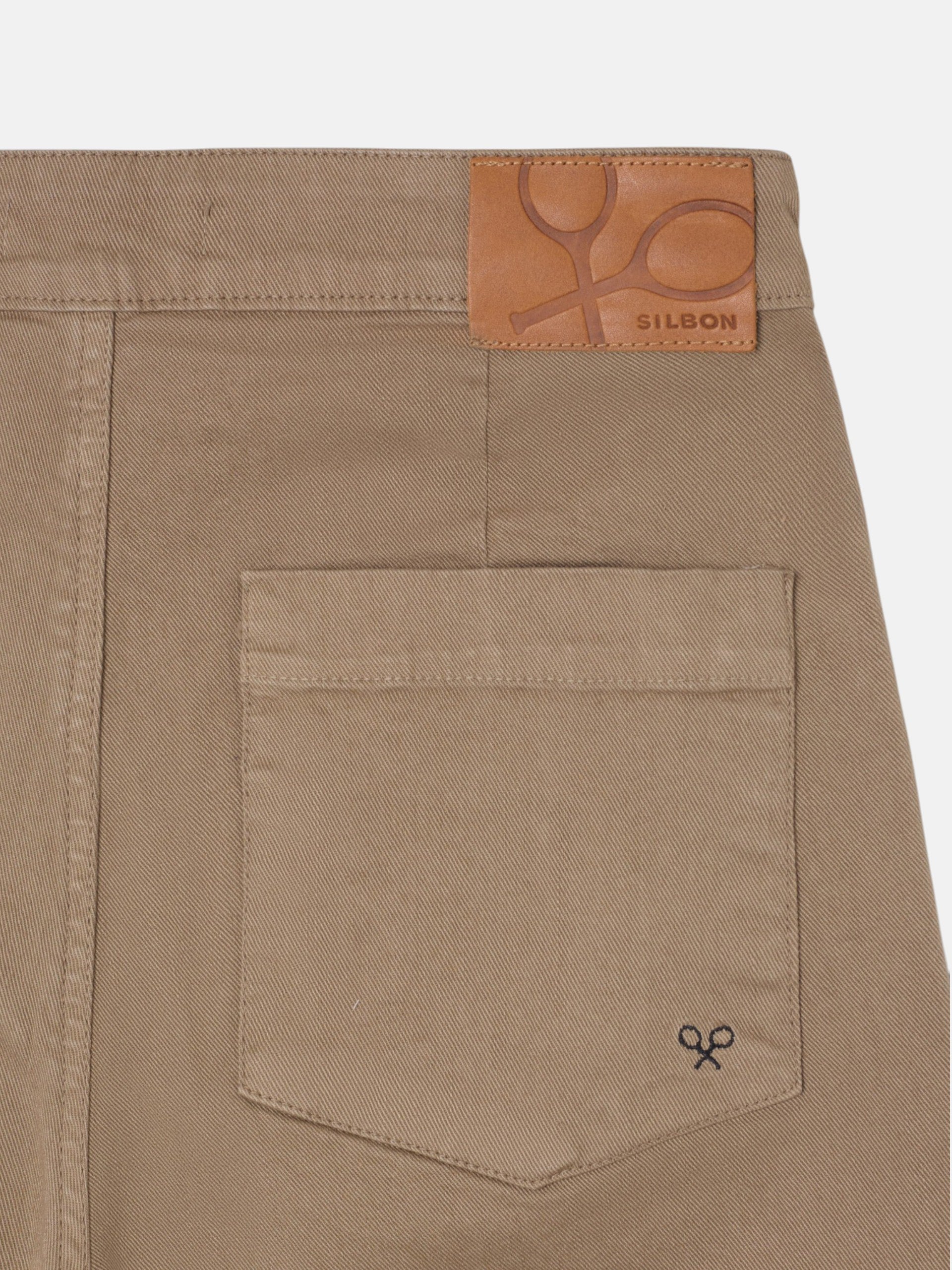 Pantalon culotte marinero denim arena