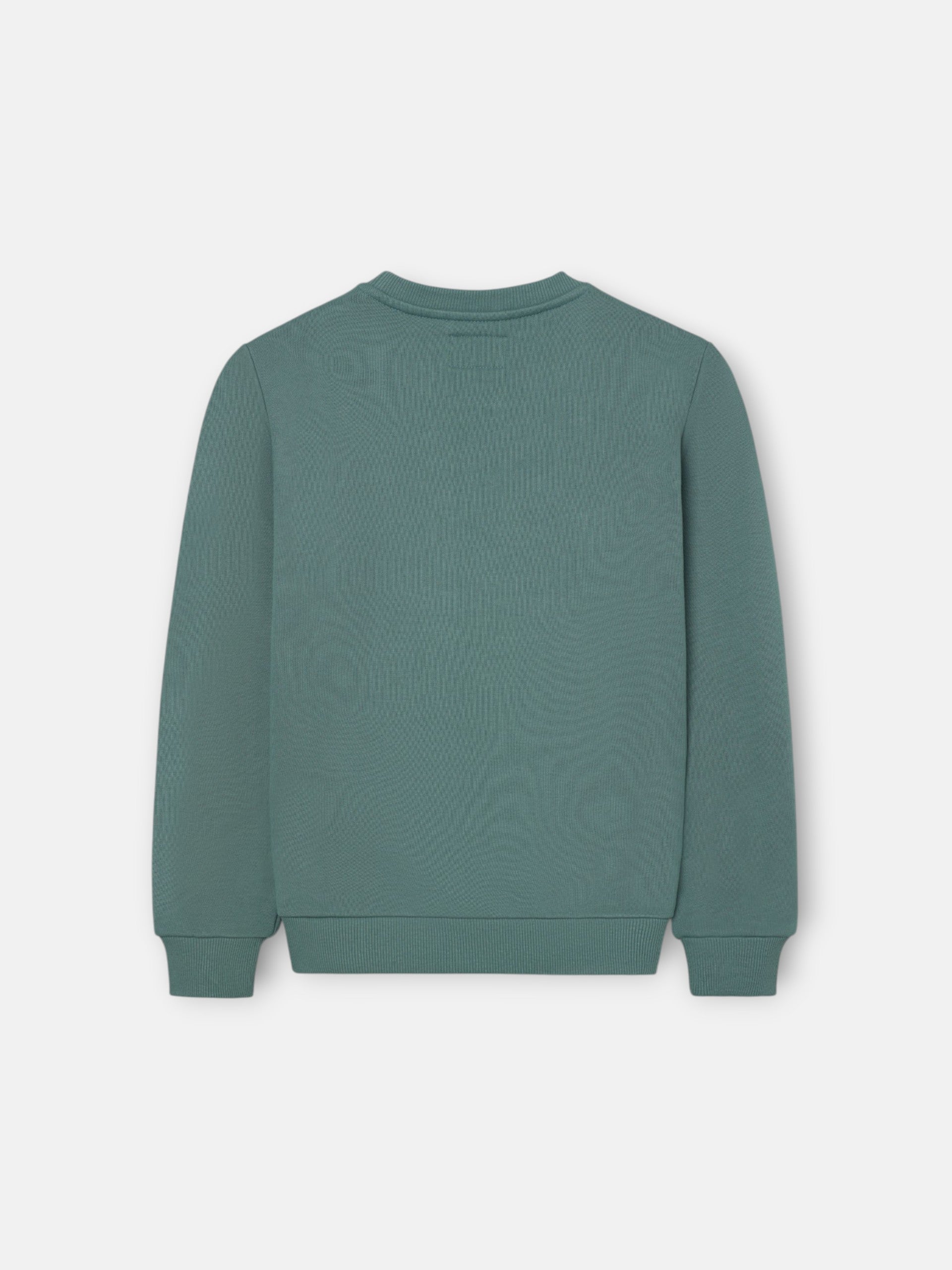 Sweatshirt kids minilogo verde escuro