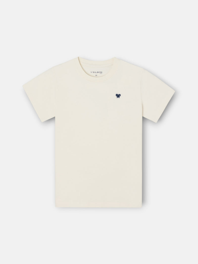 T-shirt enfant Silbon Little Legacy blanche