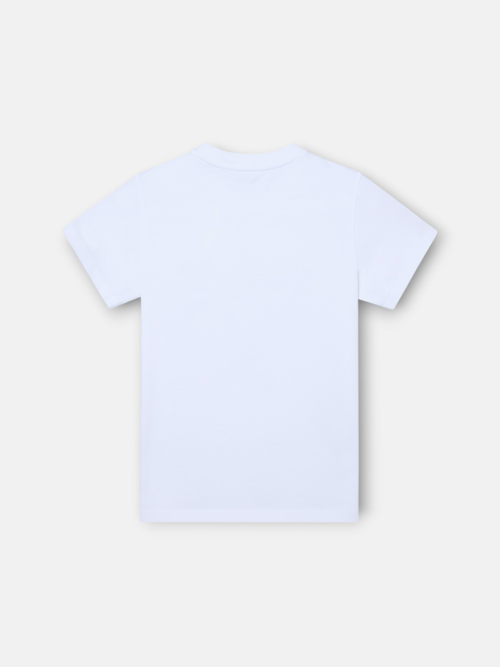 Camiseta kids silbon dibujo blanca