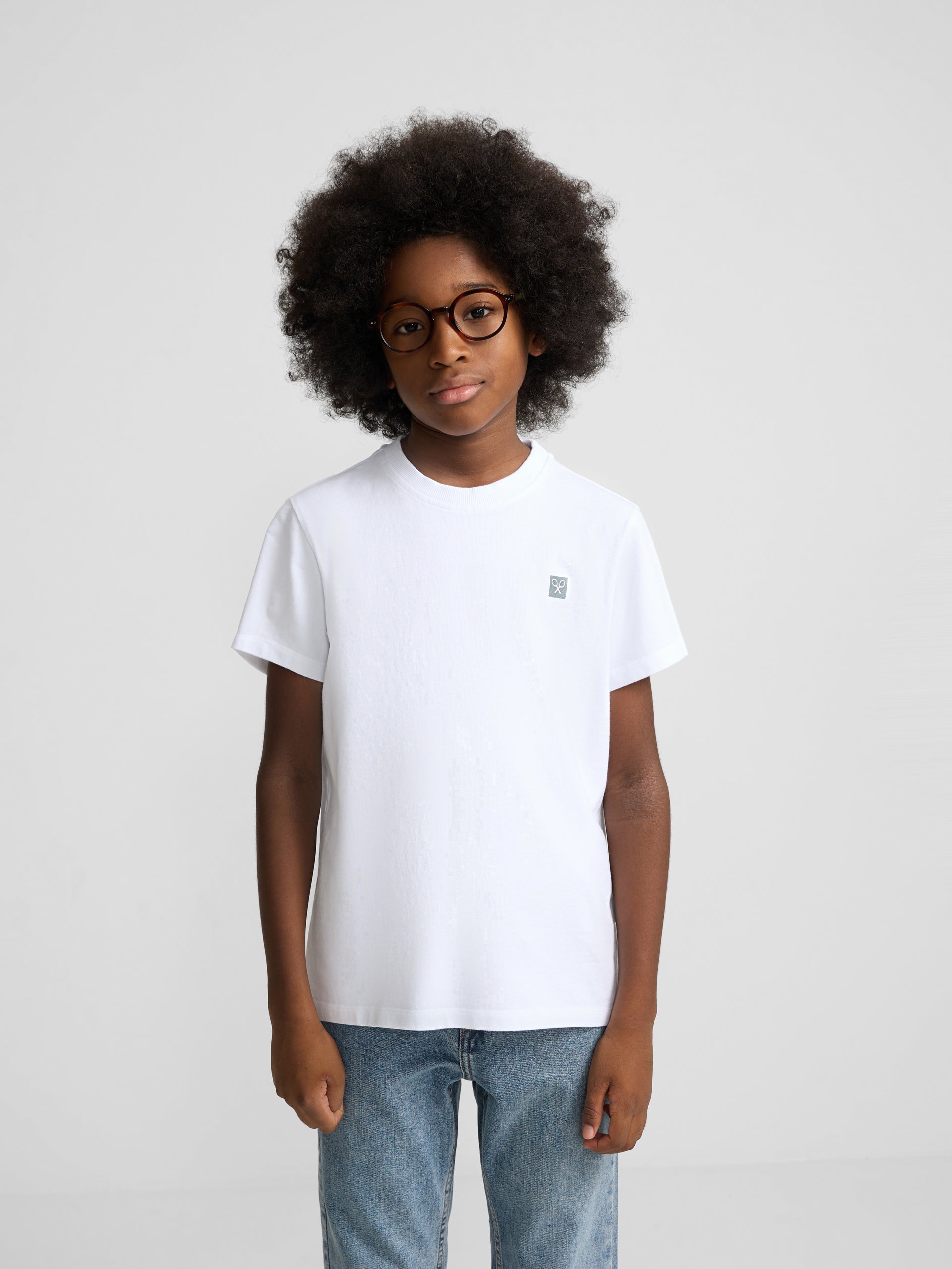 Camiseta kids etnica blanca