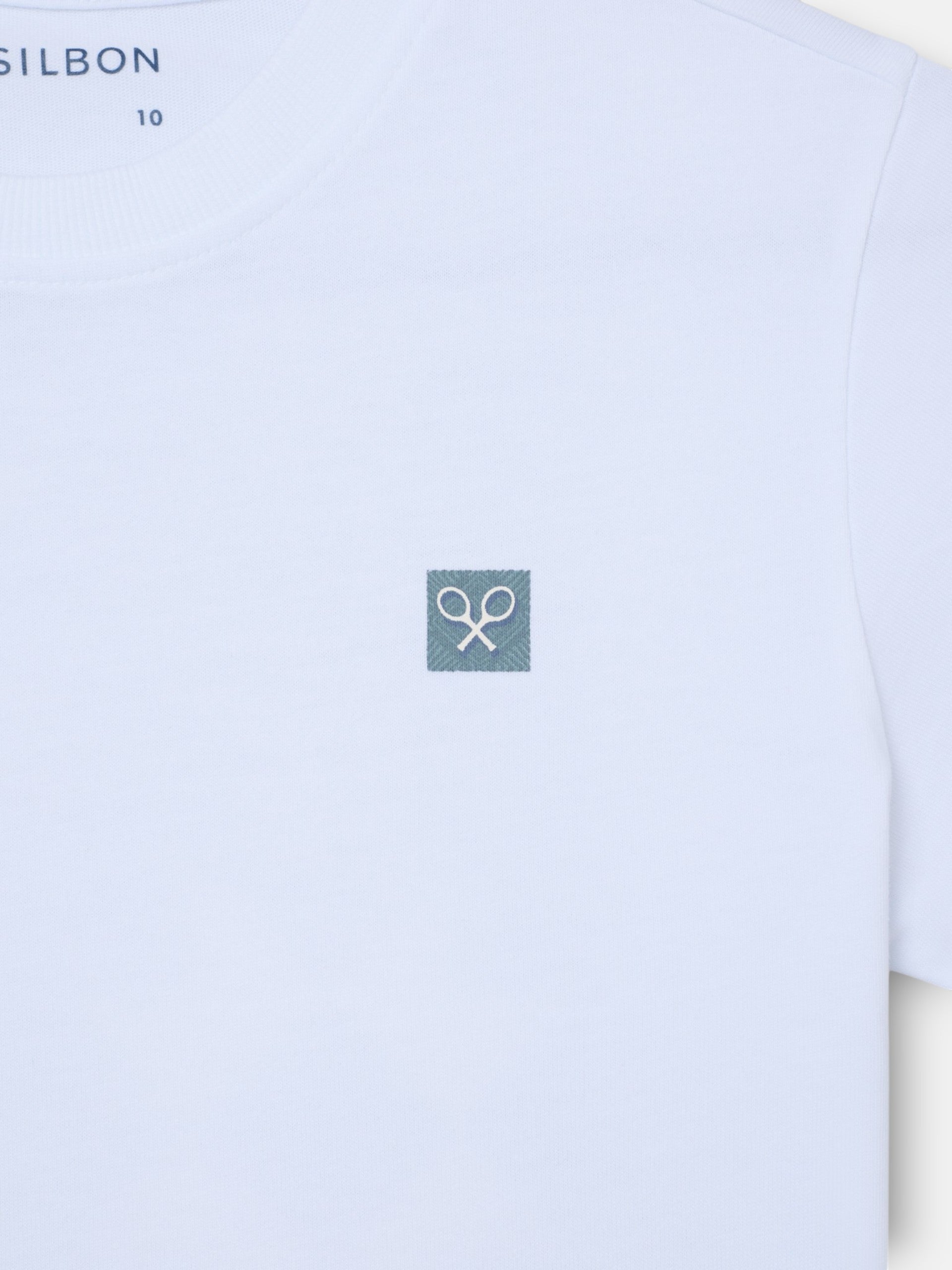 Camiseta kids etnica blanca