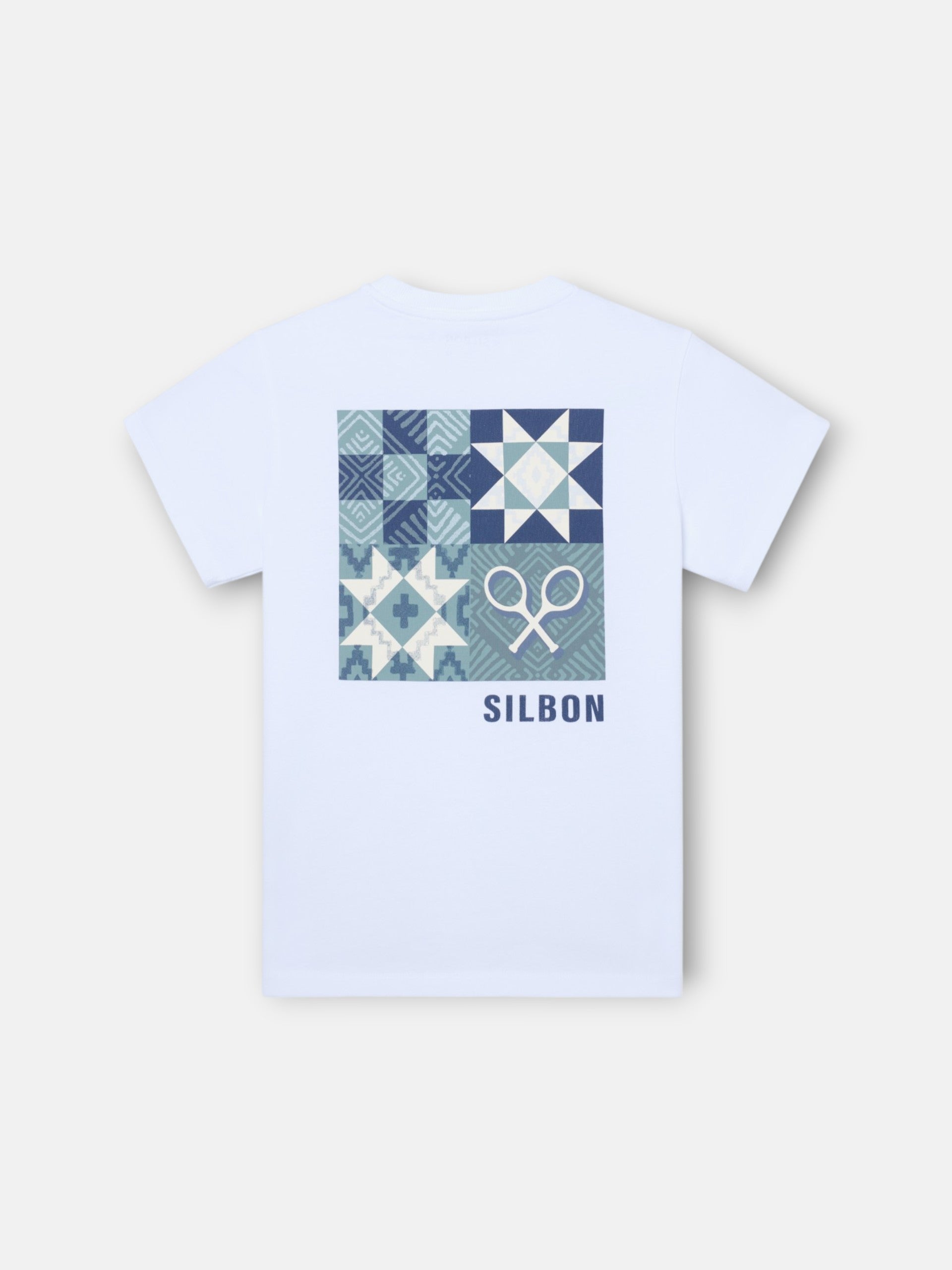 Camiseta kids etnica blanca