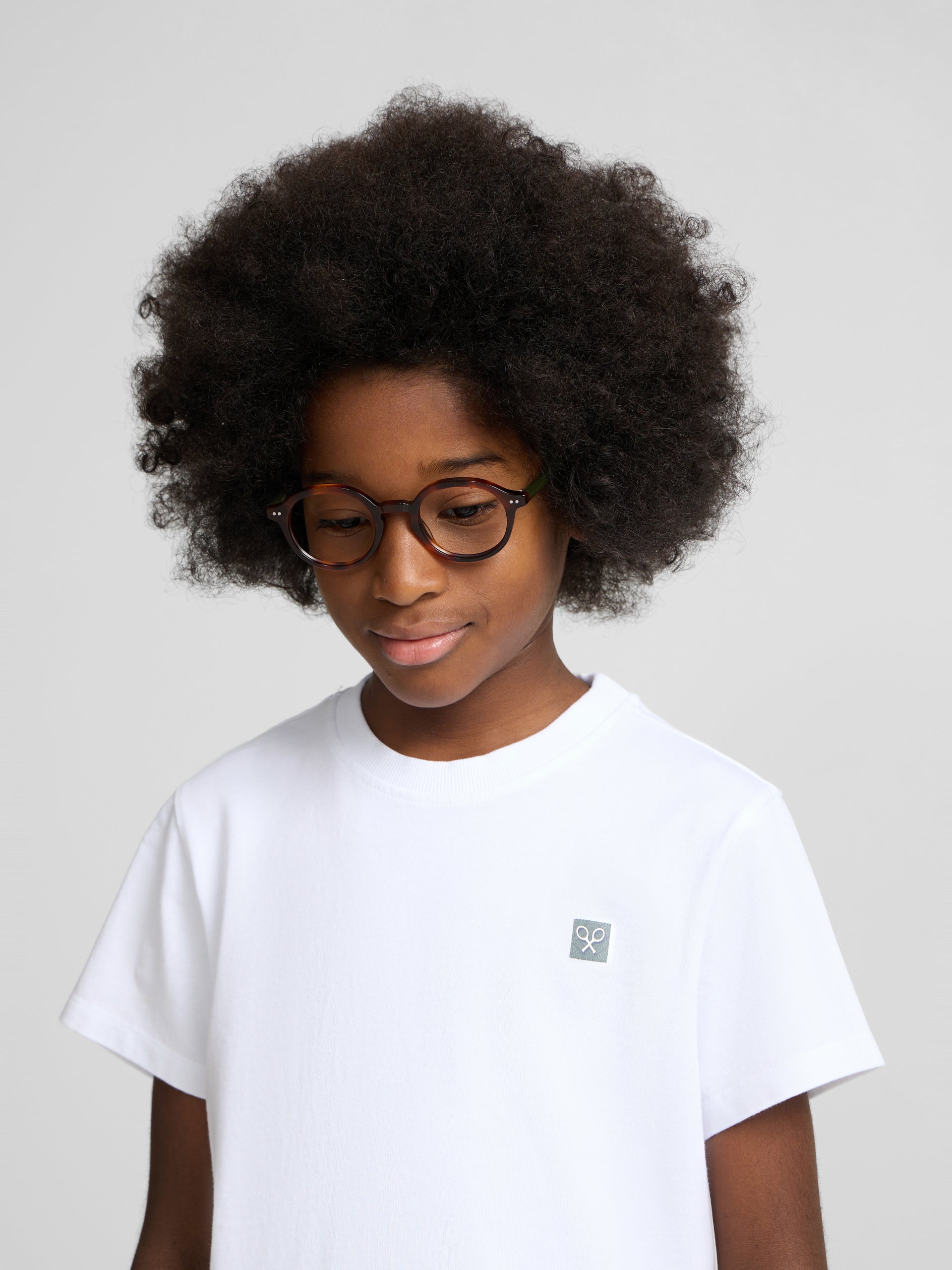 Camiseta kids etnica blanca