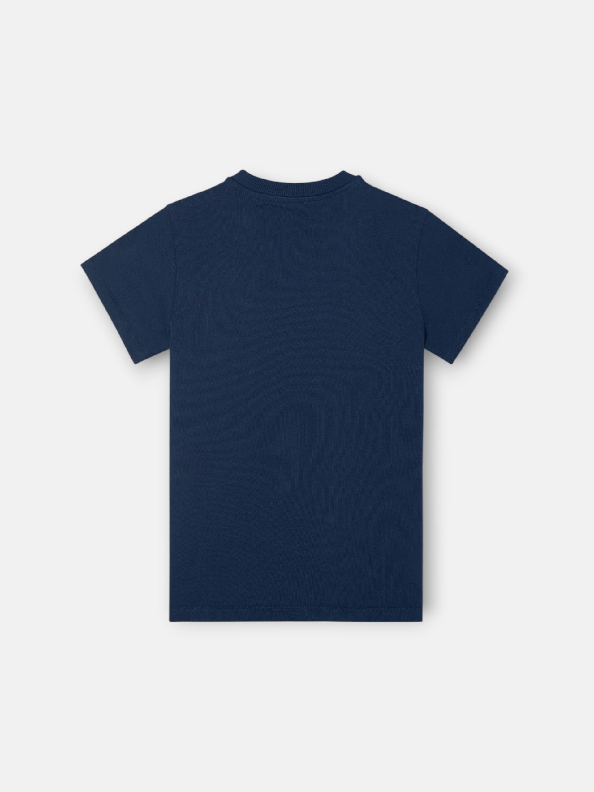 Camiseta kids silbon patch tono azul marino
