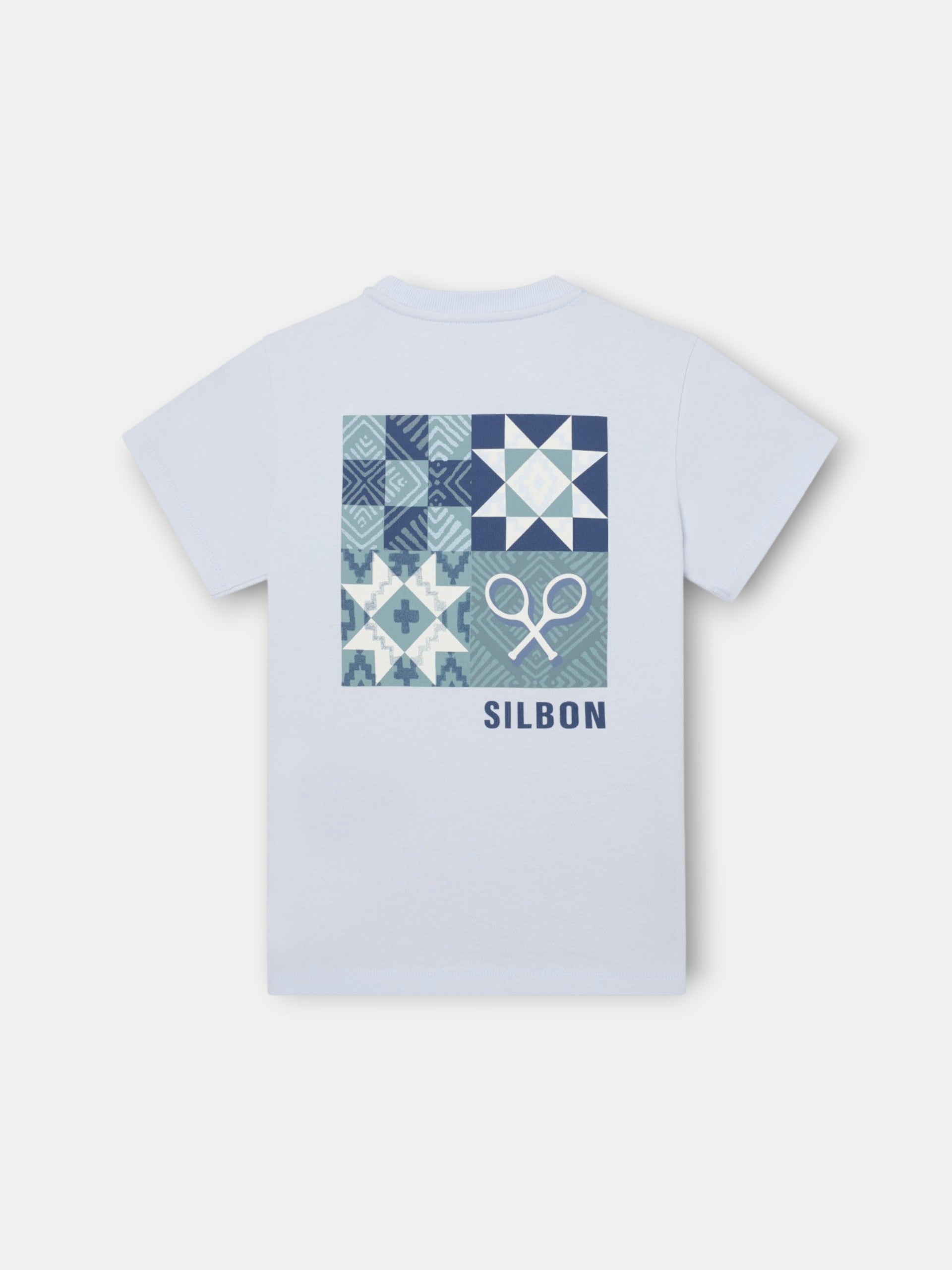 Camiseta kids etnica azul