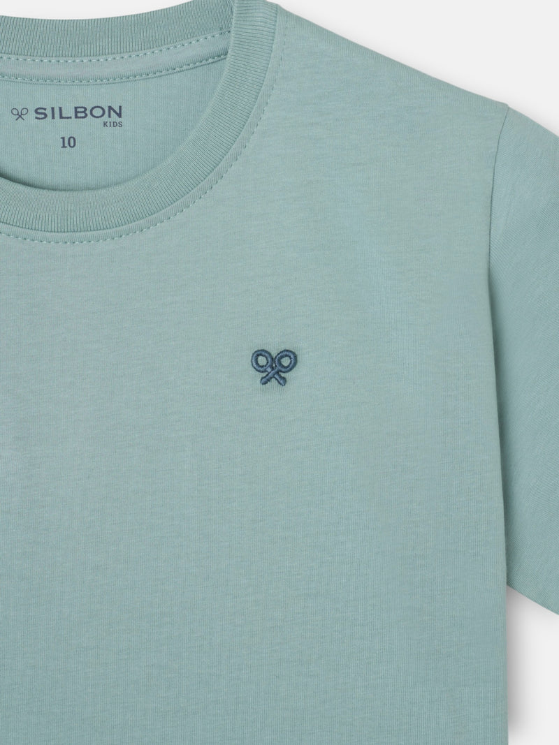 T-shirt enfants play et pizza verte