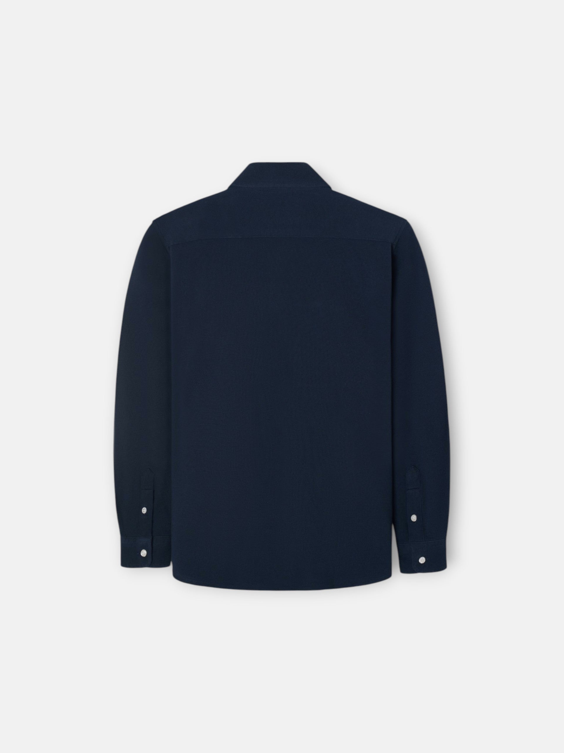 Chemise sport enfant piqué marine