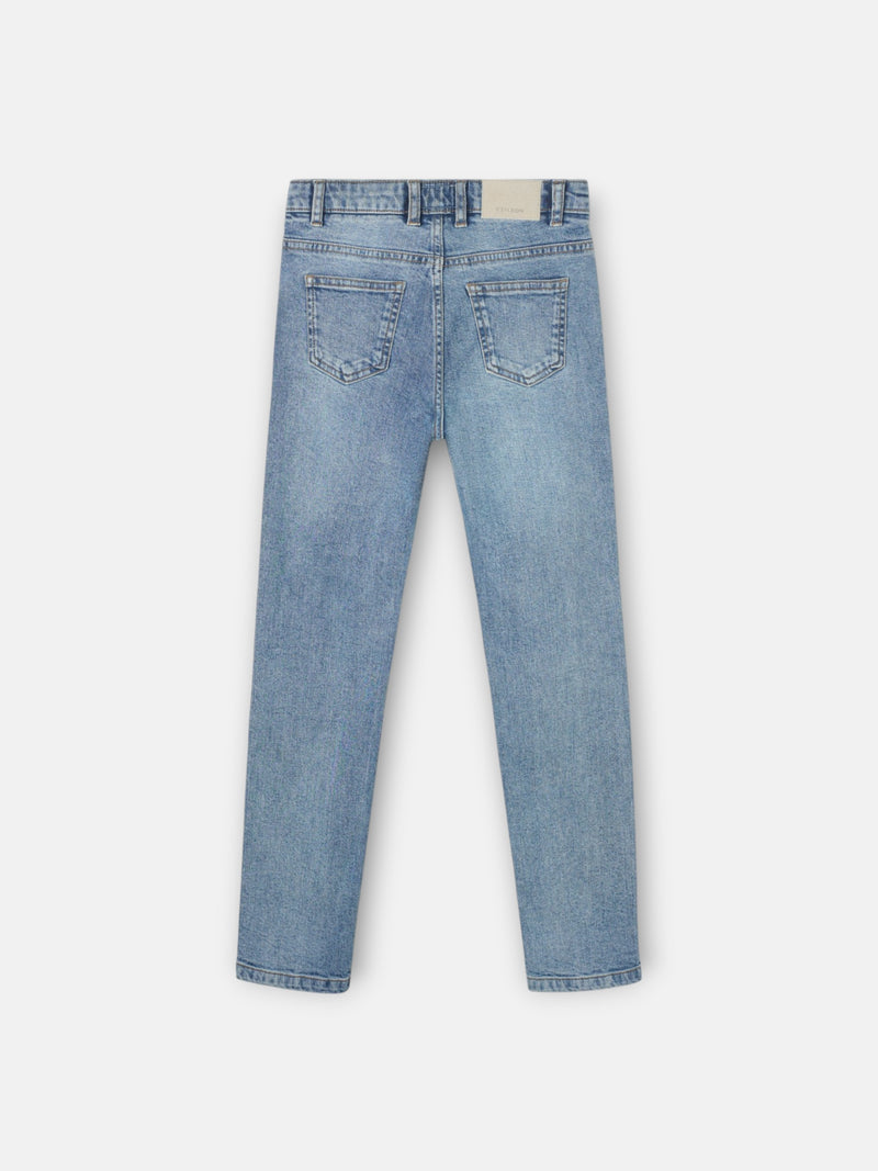 Pantalon sport kids jeans azul