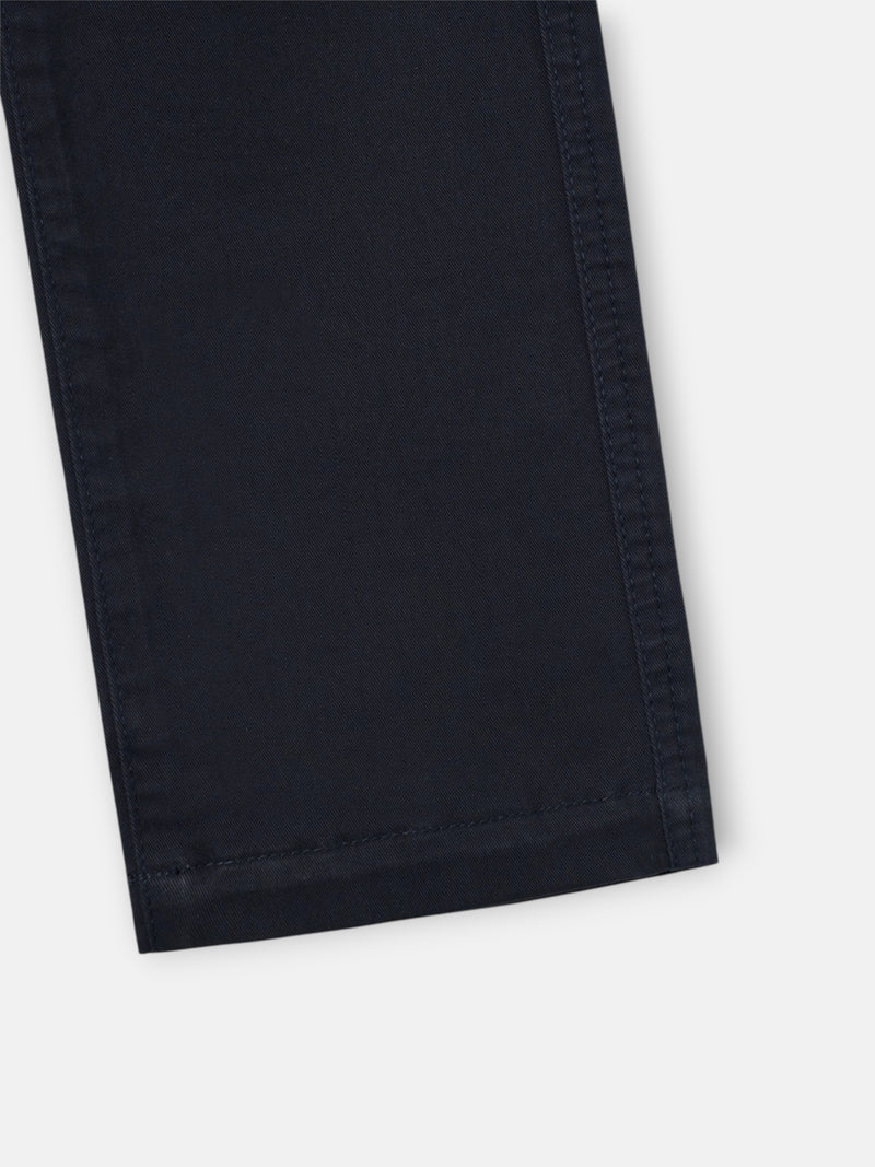 Navy blue kids' cargo sport pants