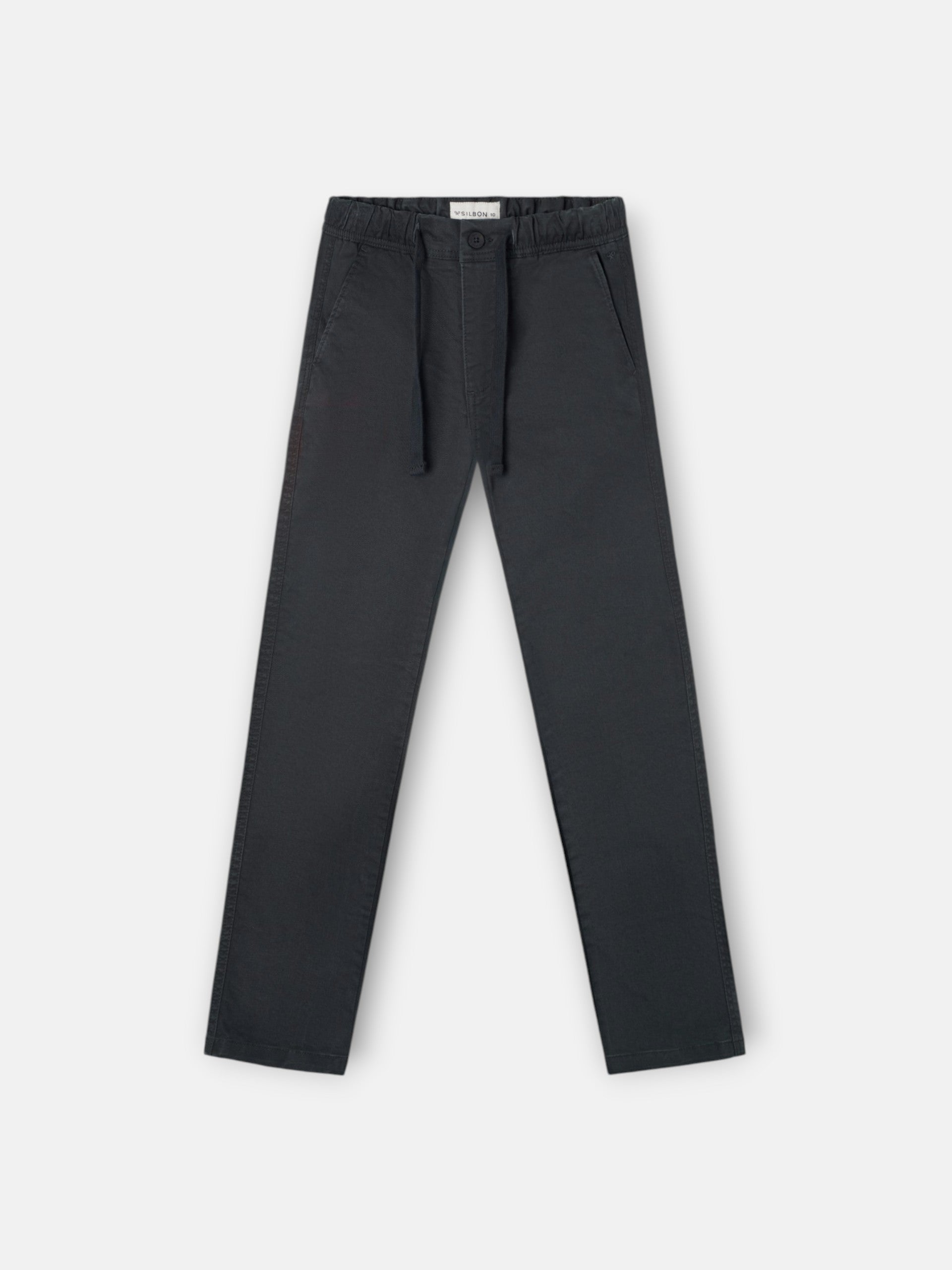 Pantalon de sport enfant style régulier vert