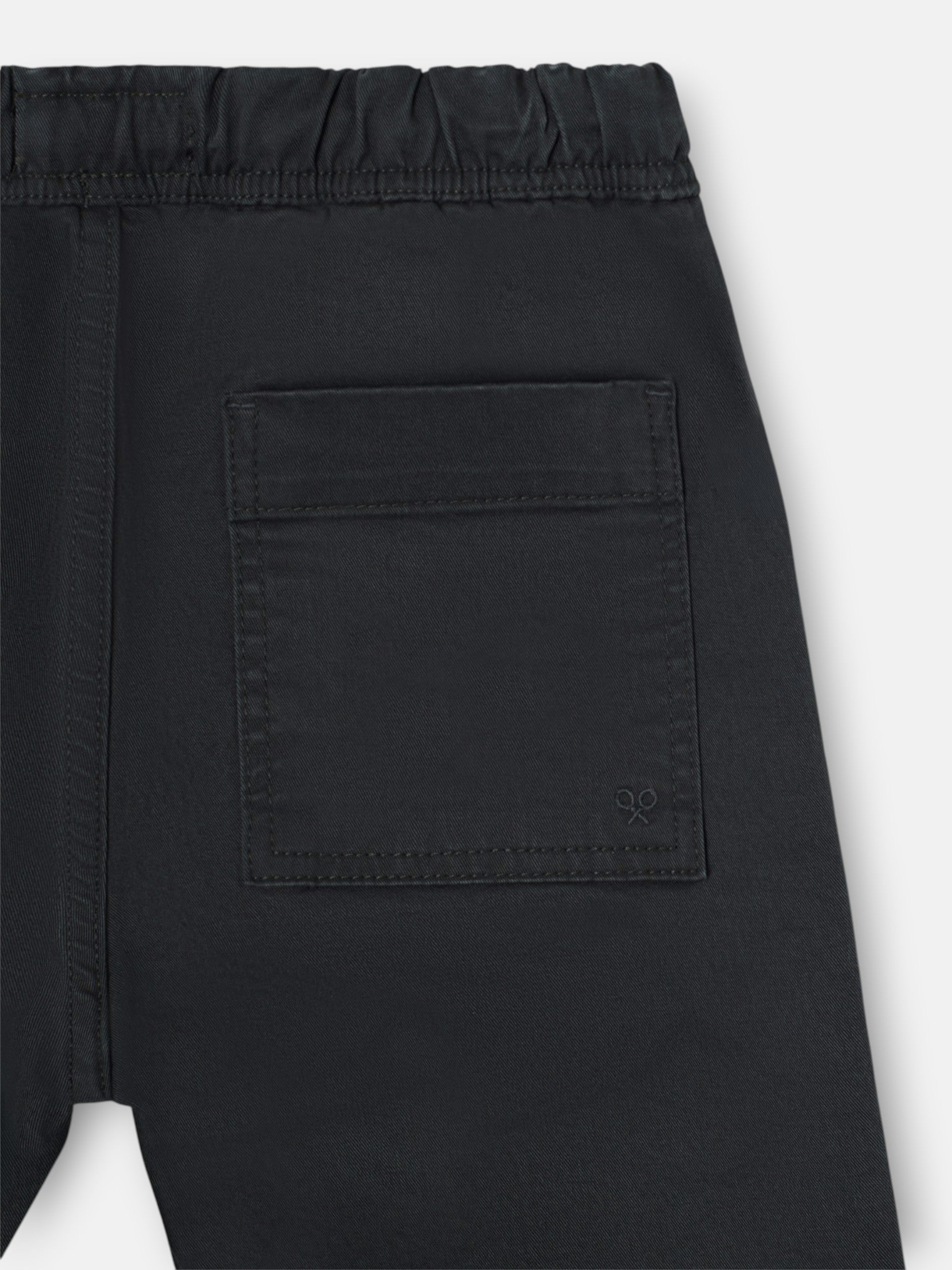 Pantalon de sport enfant style régulier vert