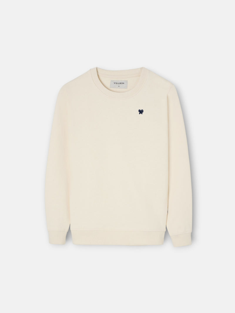 Kids Little Legacy Cream Sweatshirt