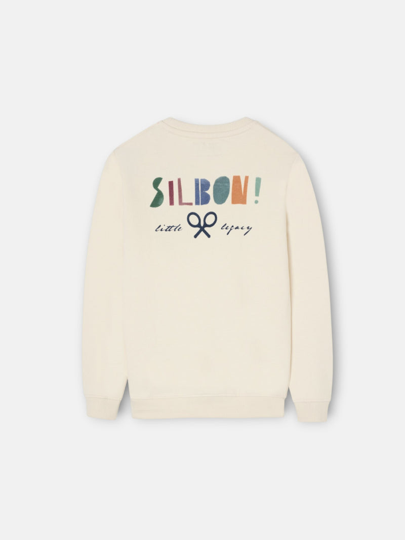 Kids Little Legacy Cream Sweatshirt