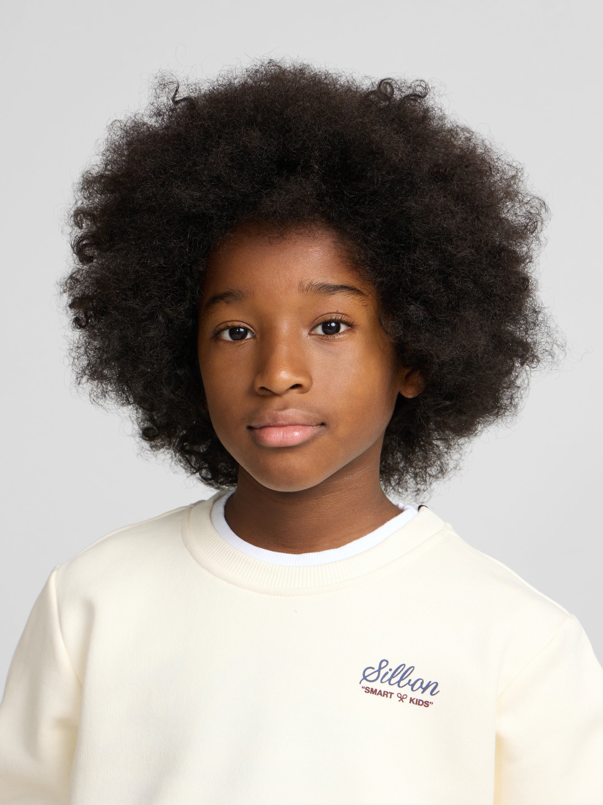 Sudadera kids school club crema
