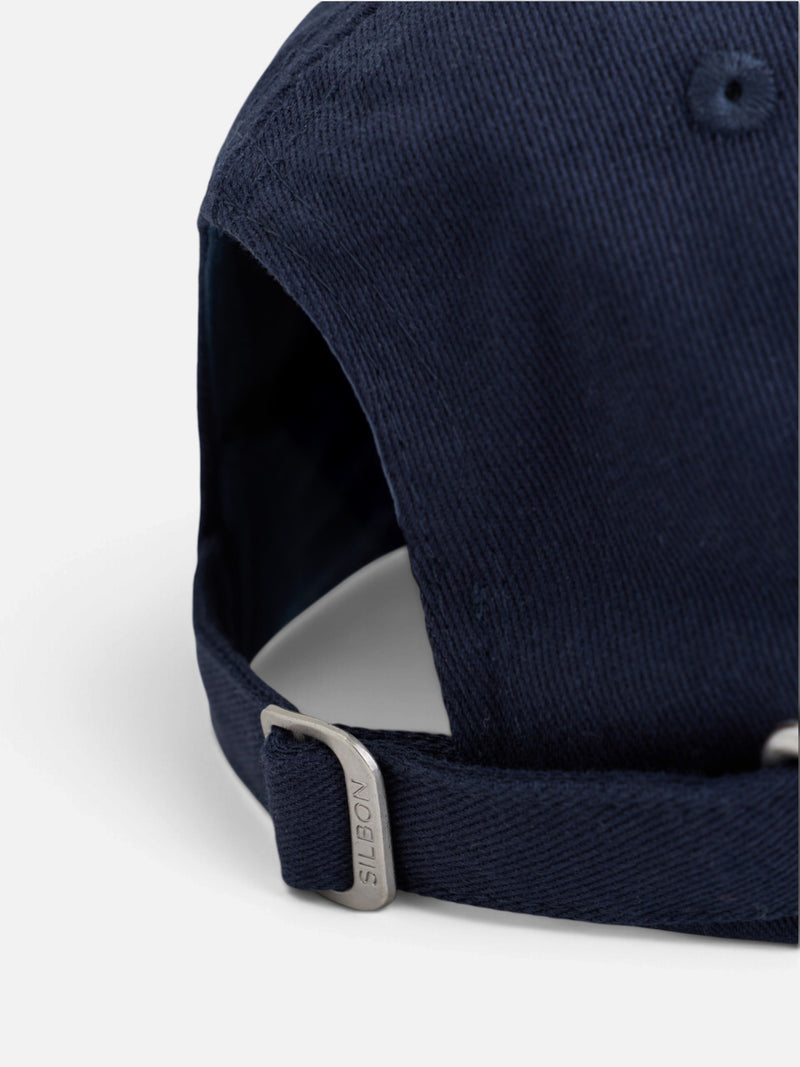 Casquette enfant lettres brodées marine