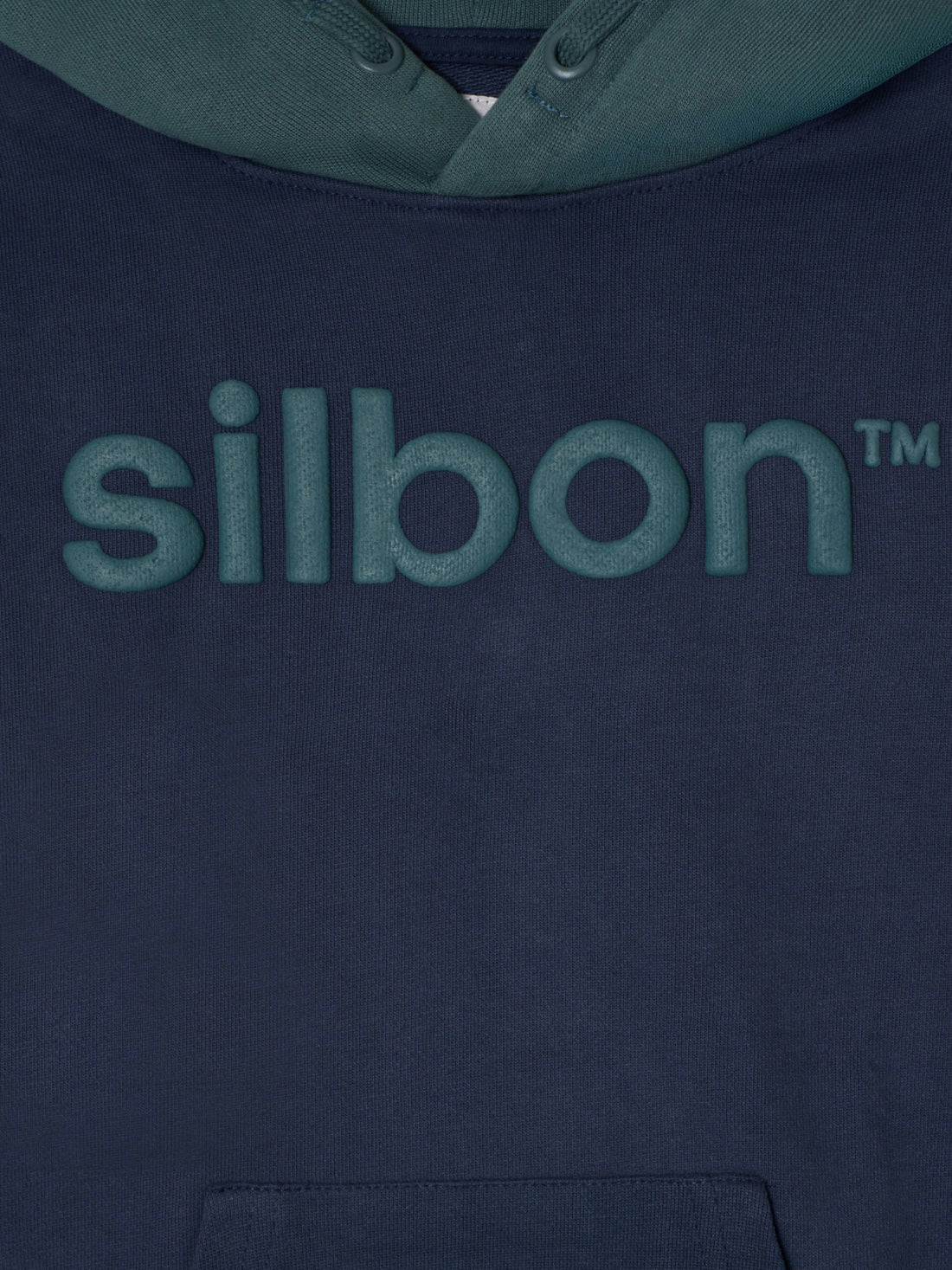 Sweatshirt desportiva com capuz verde para crianças
