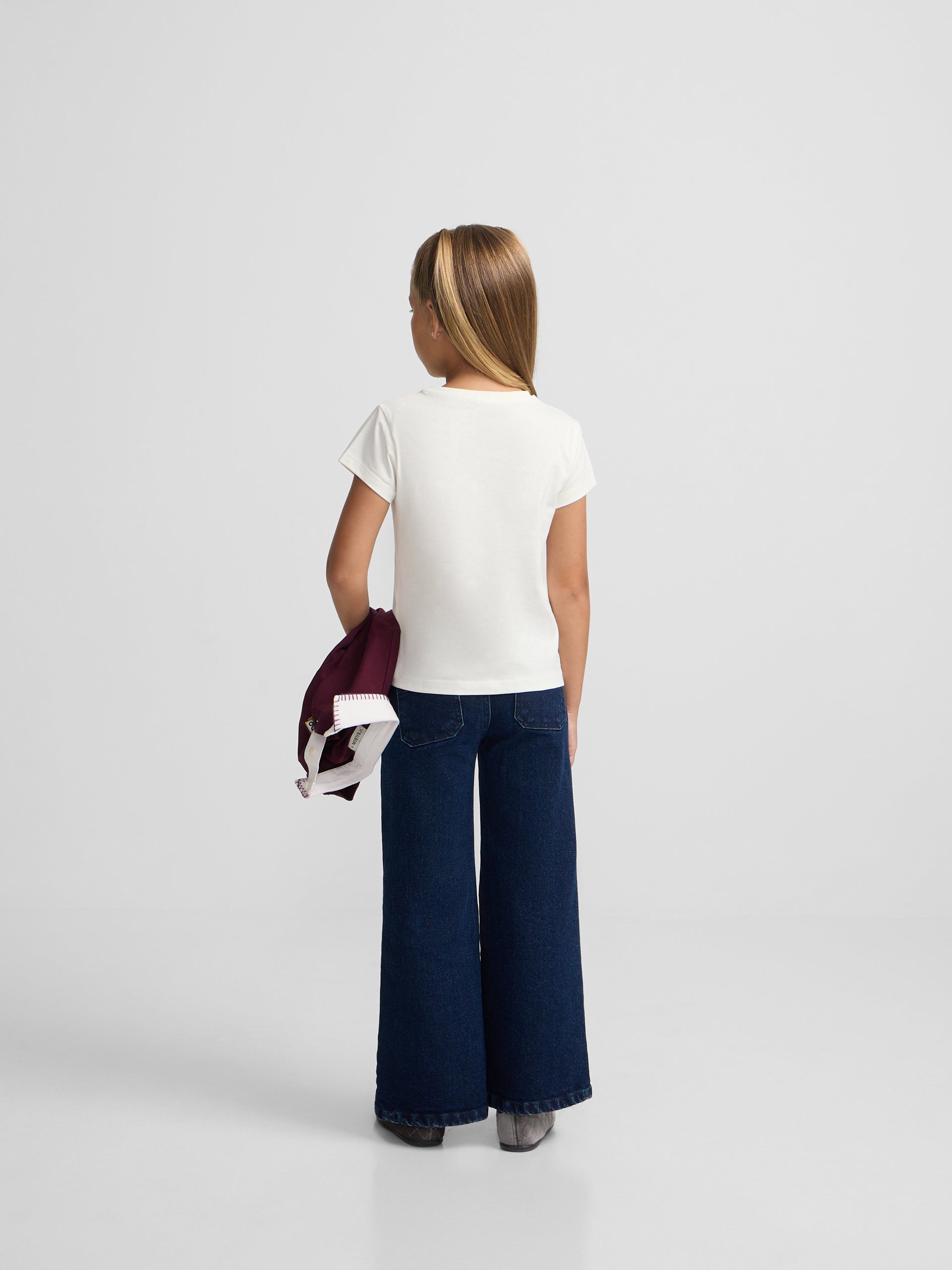 Camiseta girl silbon raqueta silbon crudo