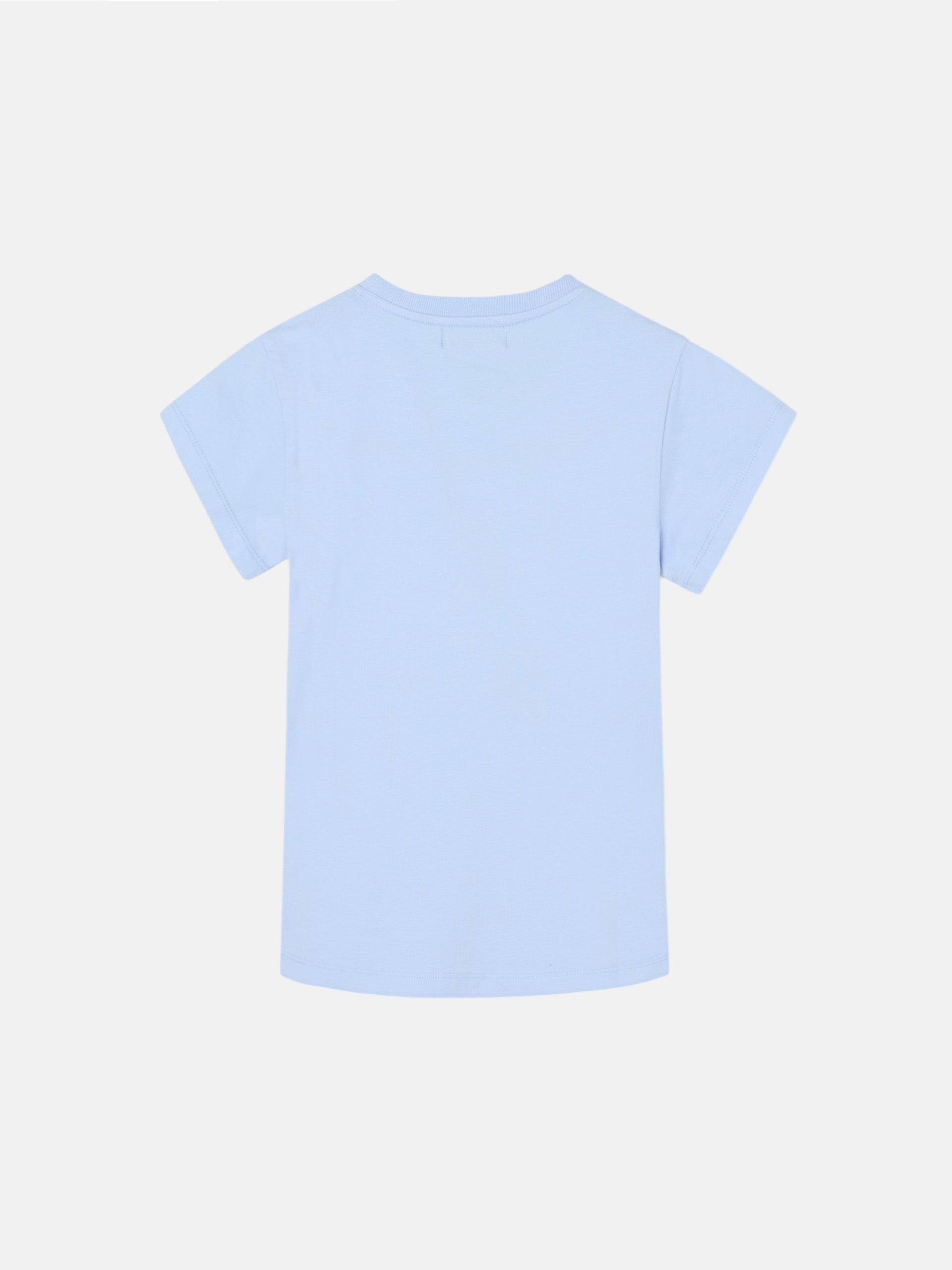 Camiseta girl silbon clasica azul