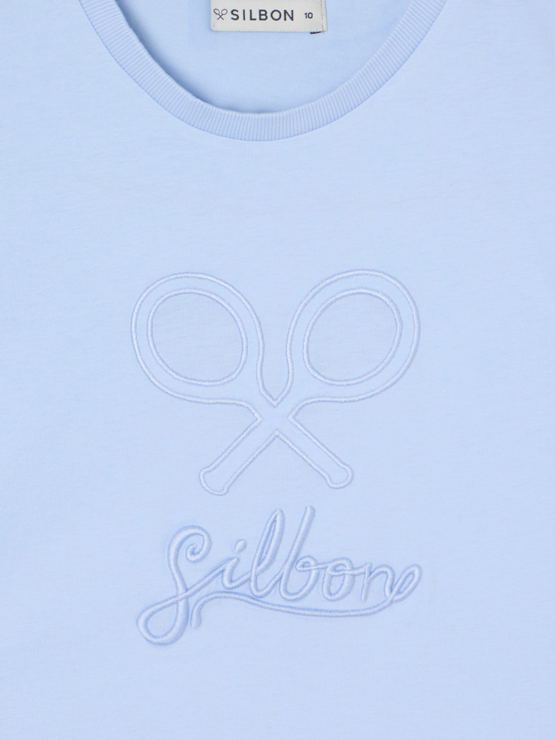 Camiseta girl silbon clasica azul