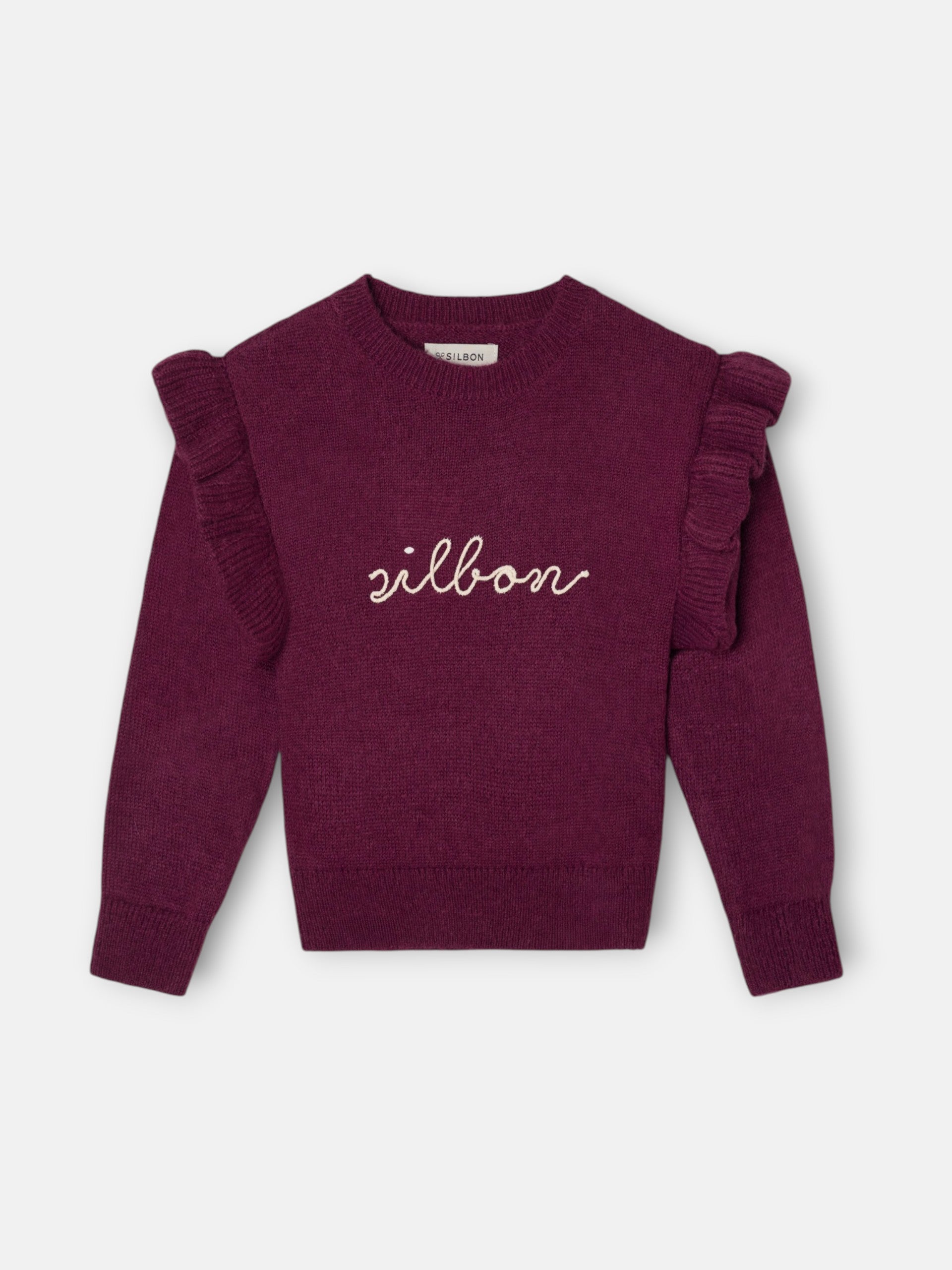 Jersey girl volantes silbon morado