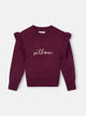 Jersey girl volantes silbon morado