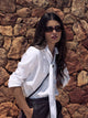 Camisa lazada blanca