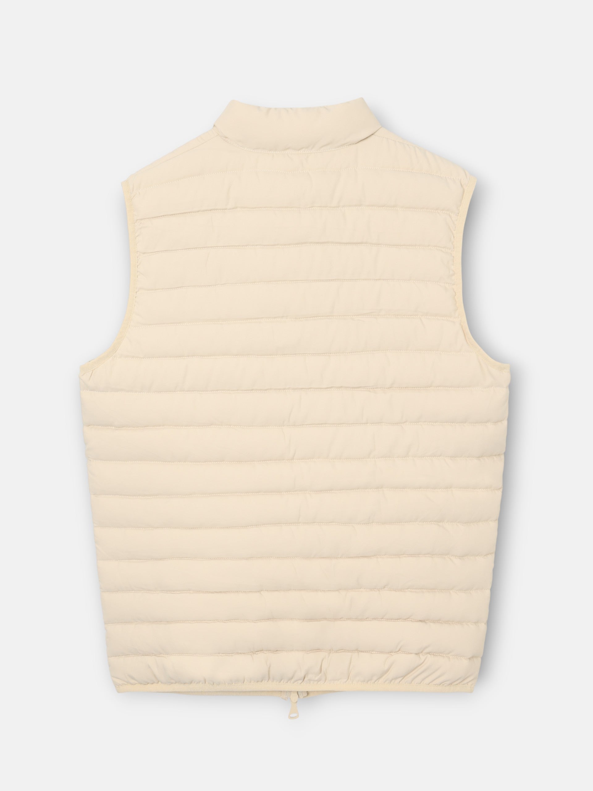 Chaleco padded beige claro