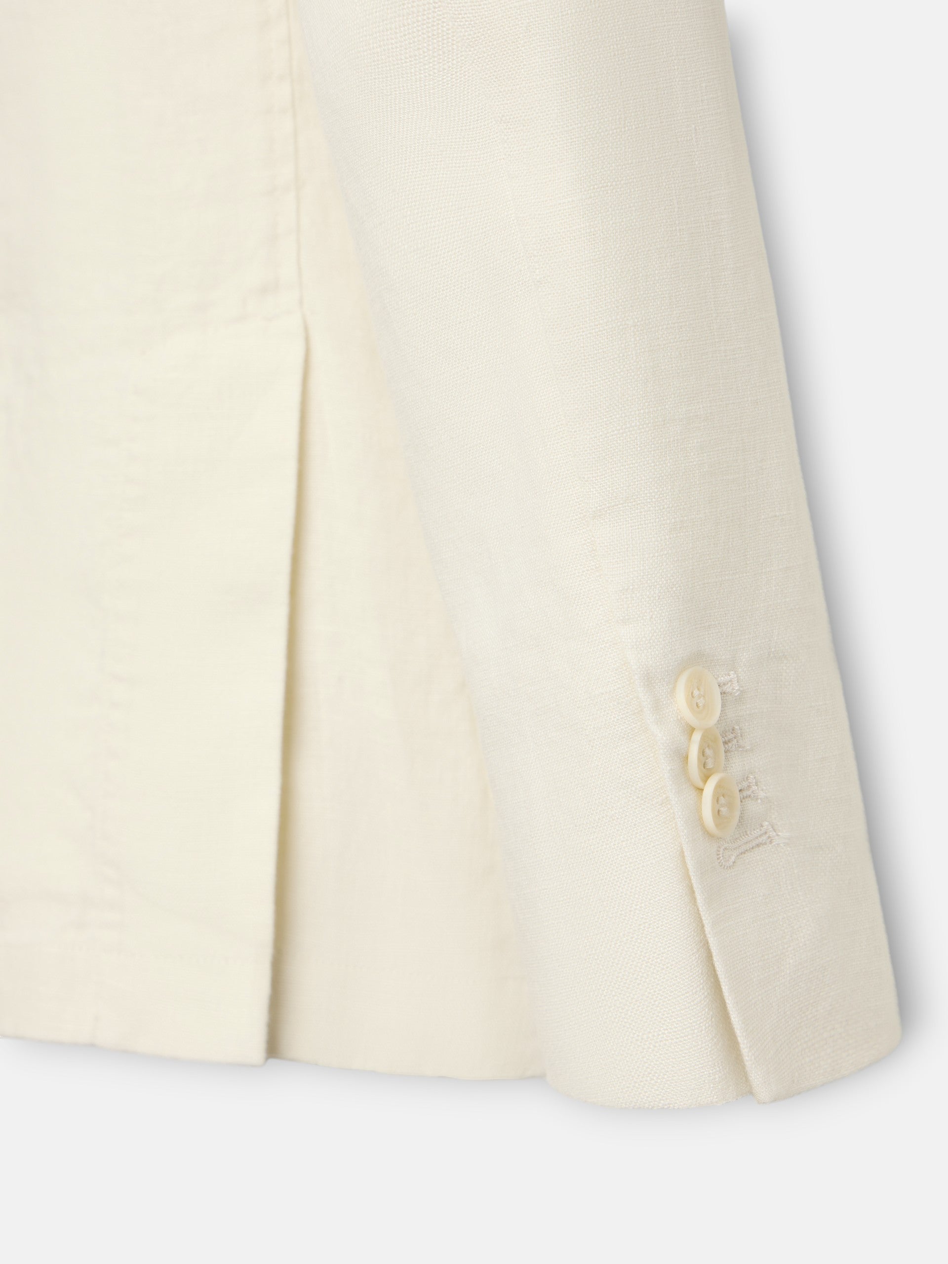 White comfort blazer