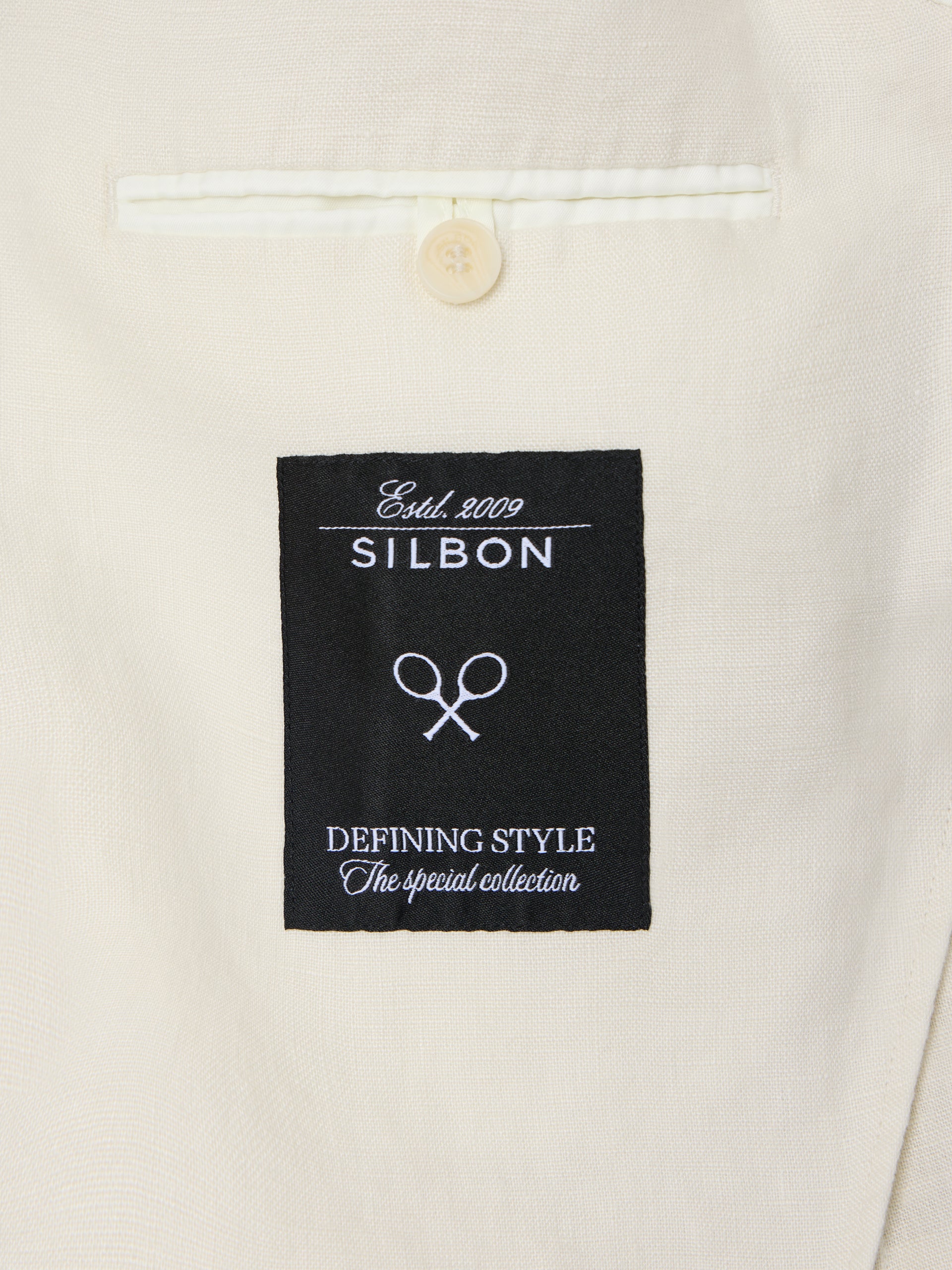 White comfort blazer