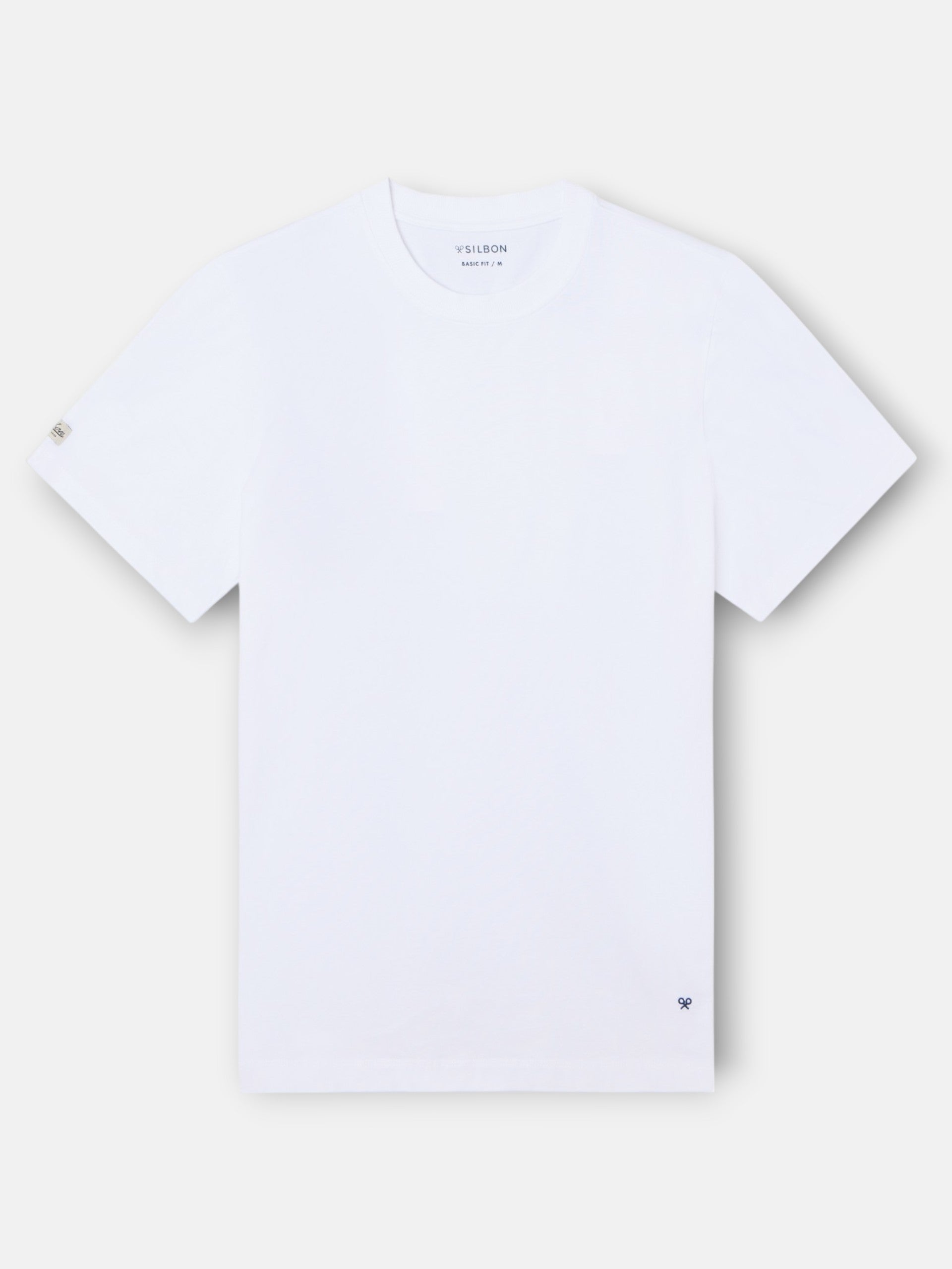 Camiseta clasica etiqueta blanca