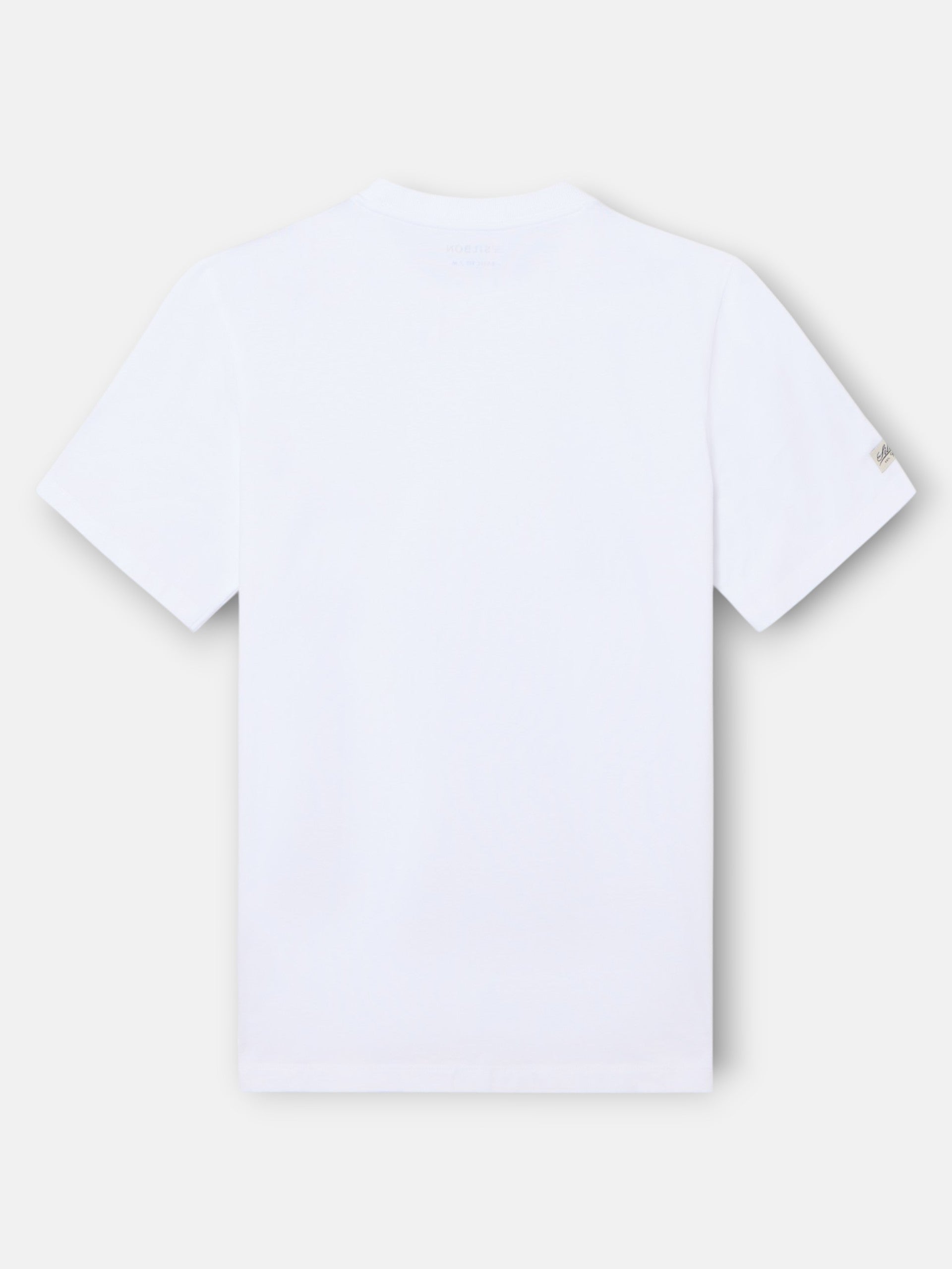 Camiseta clasica etiqueta blanca