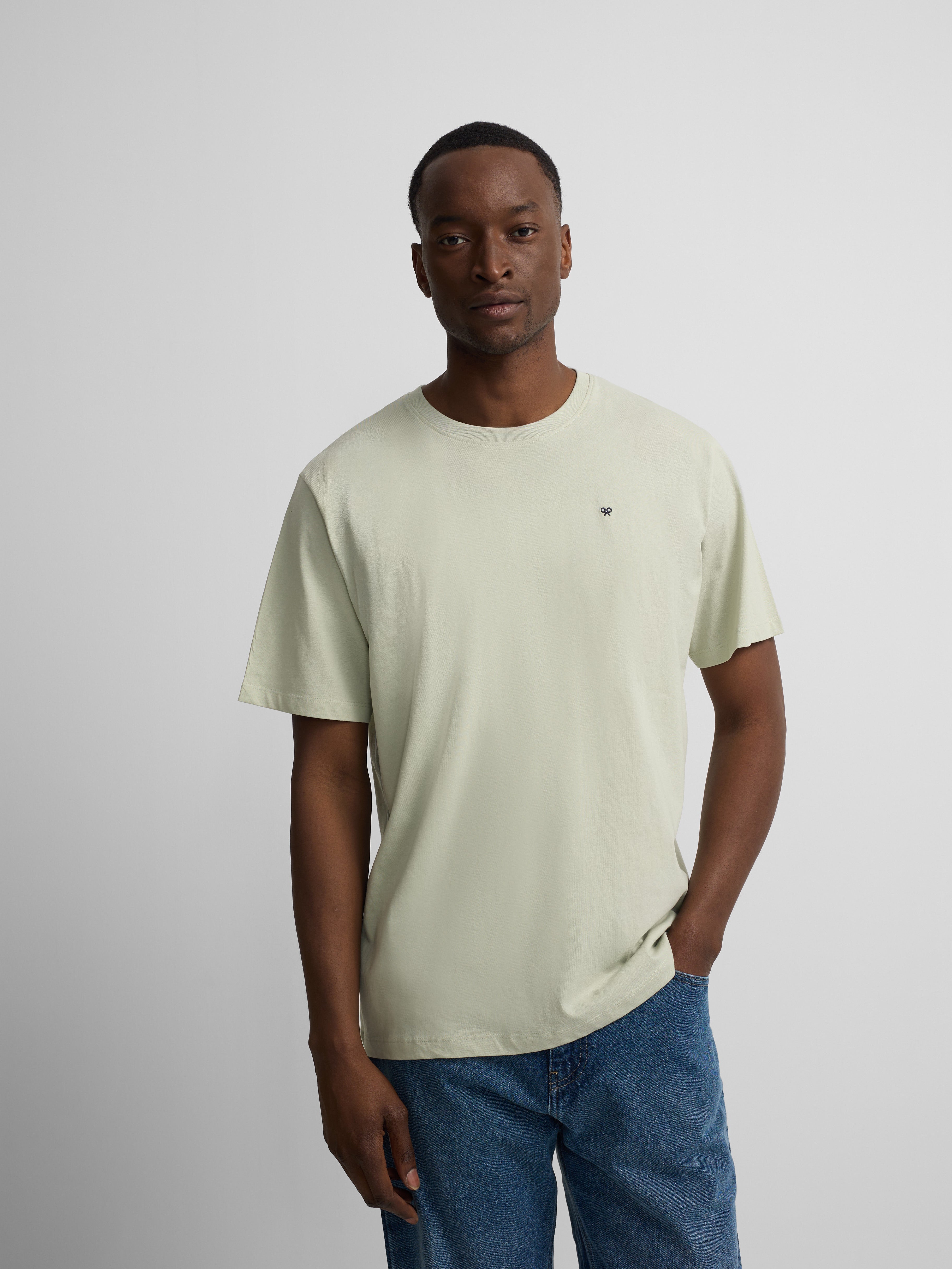 Camiseta minilogo verde claro