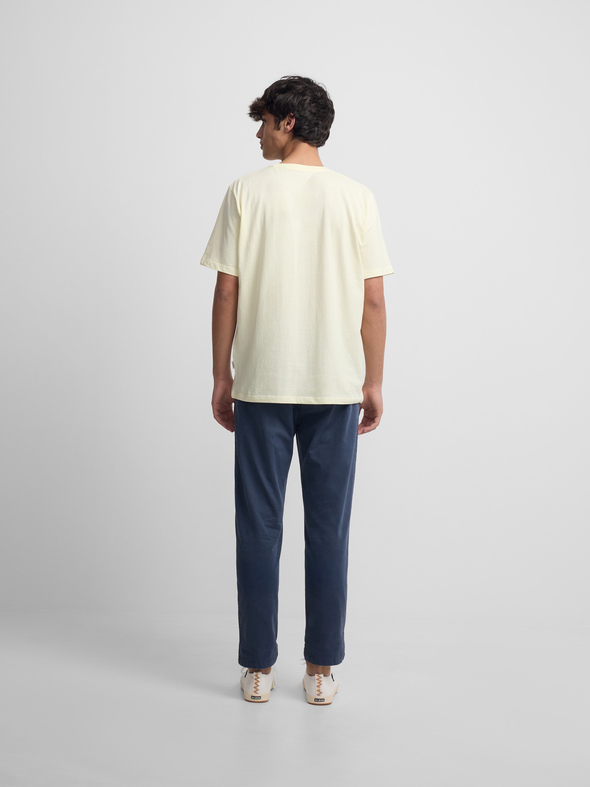 Camiseta minilogo amarillo