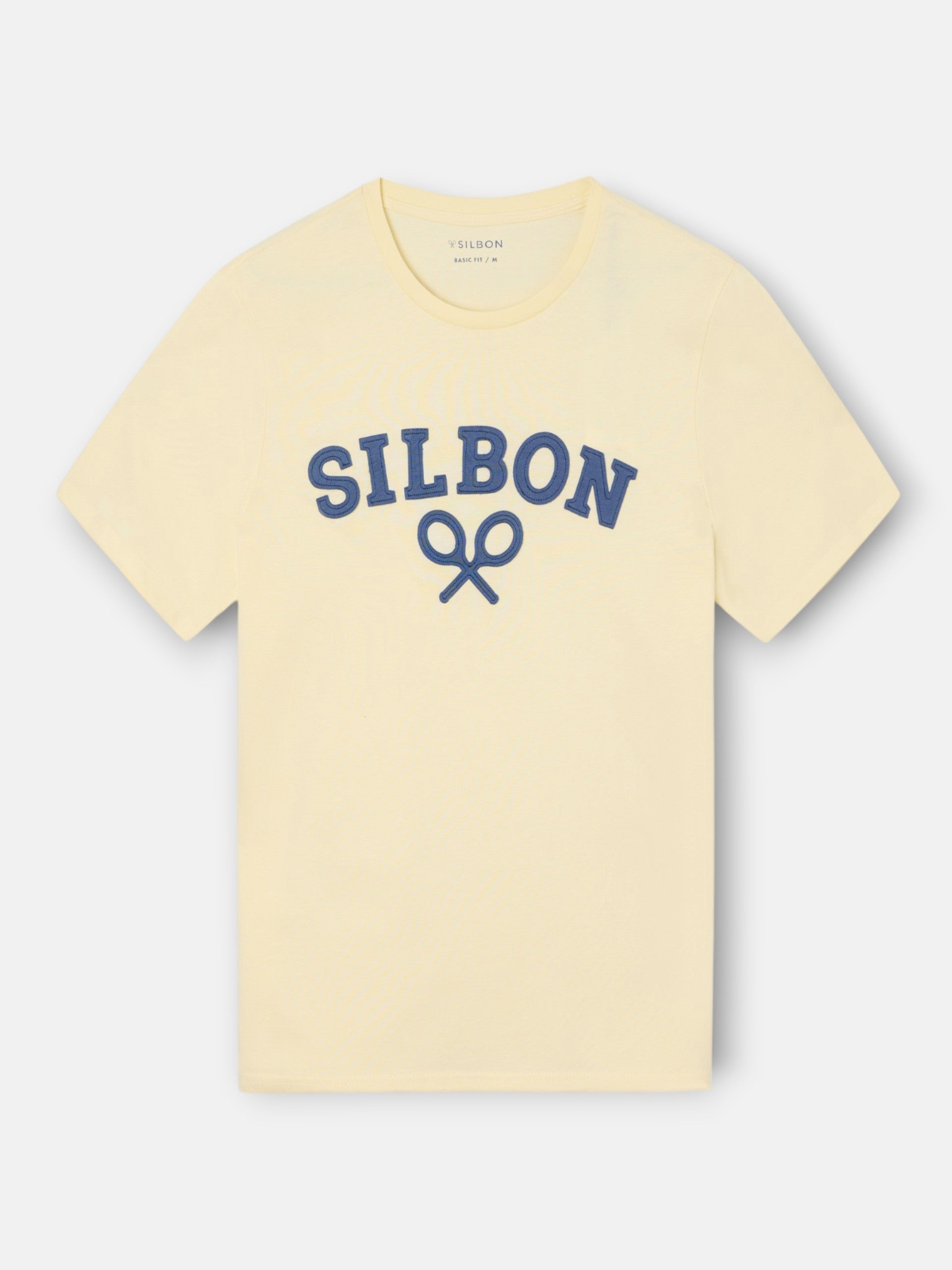 Half Racket T-shirt Yellow