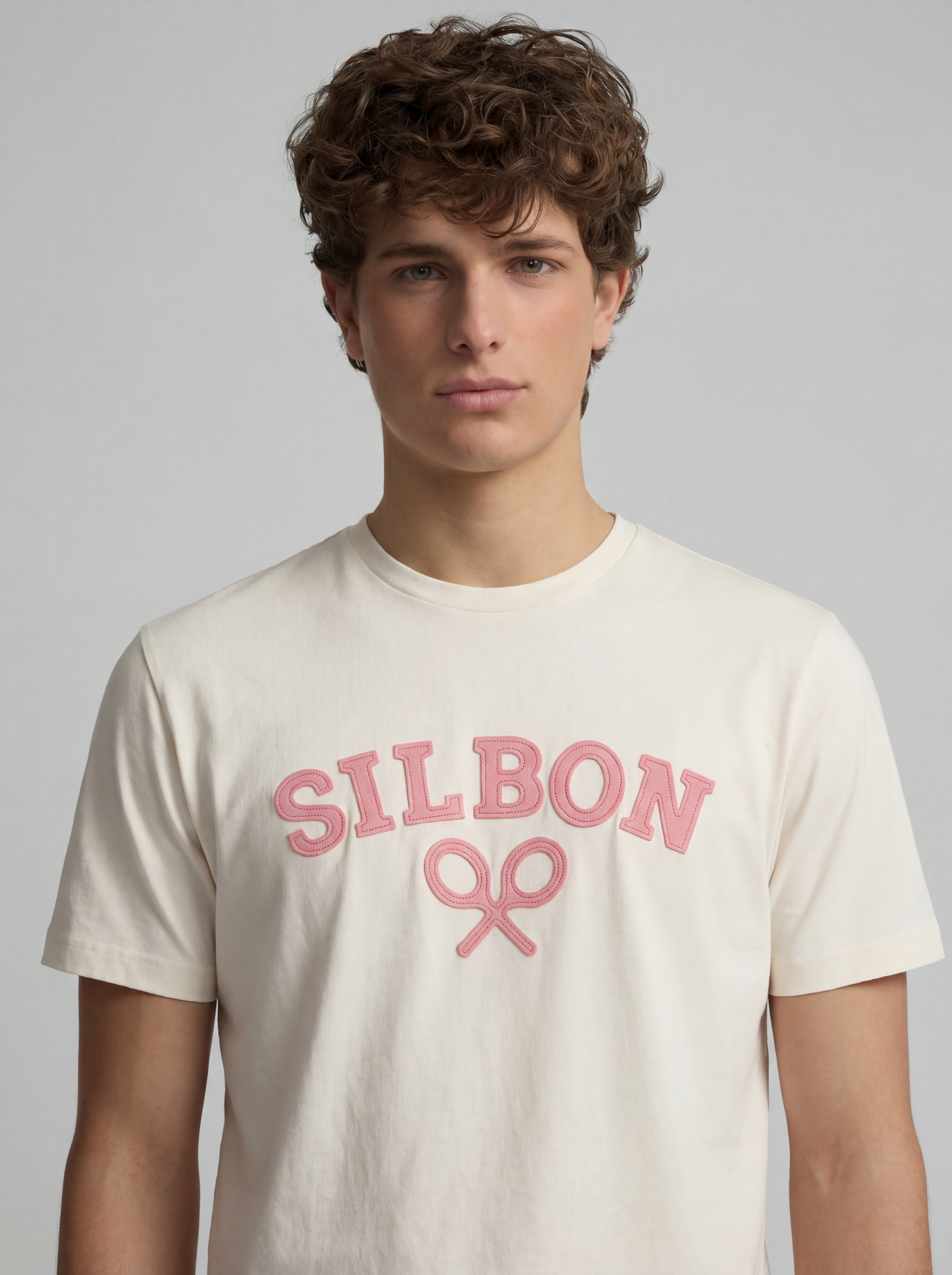 Camisola raquete meia creme