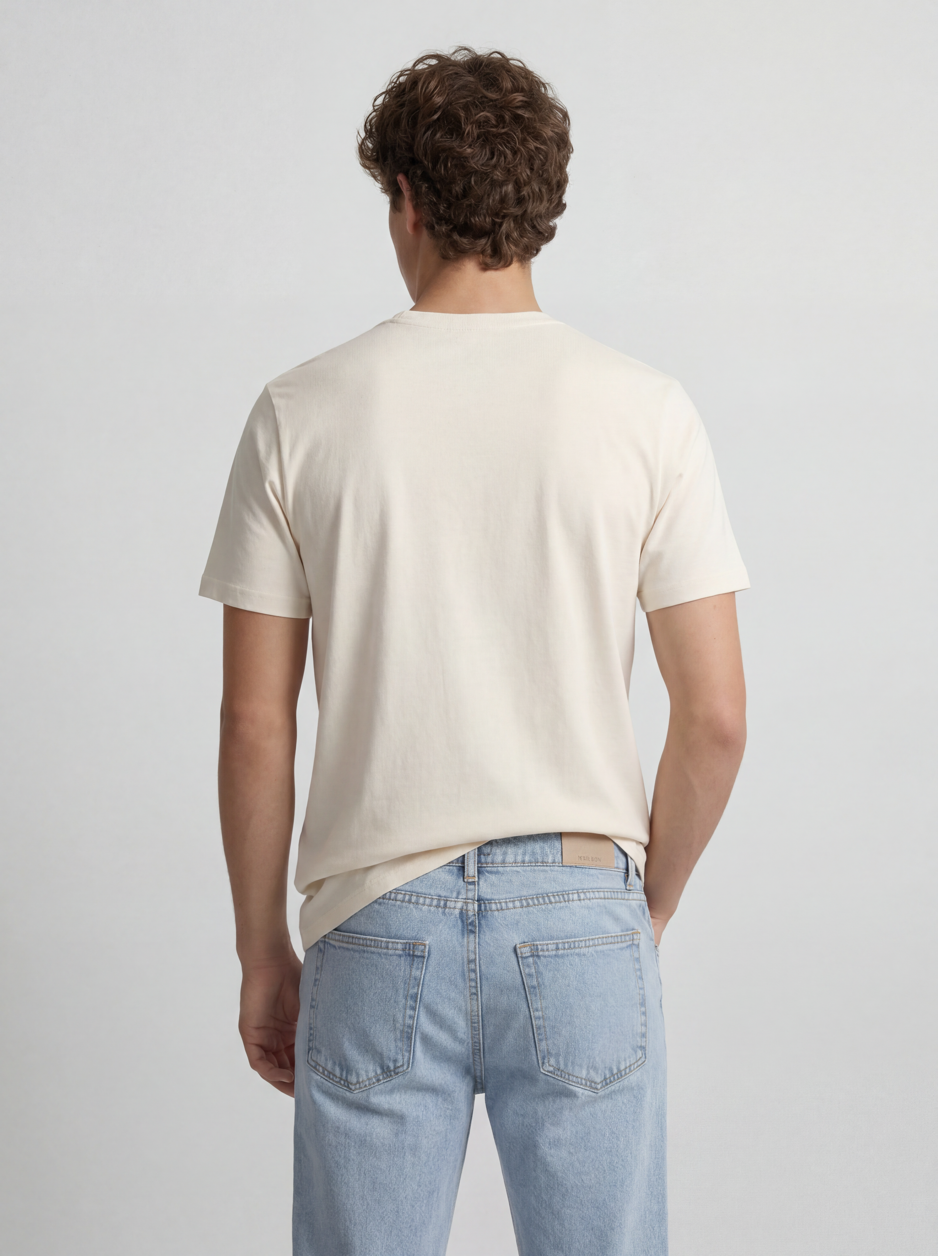 Camisola raquete meia creme