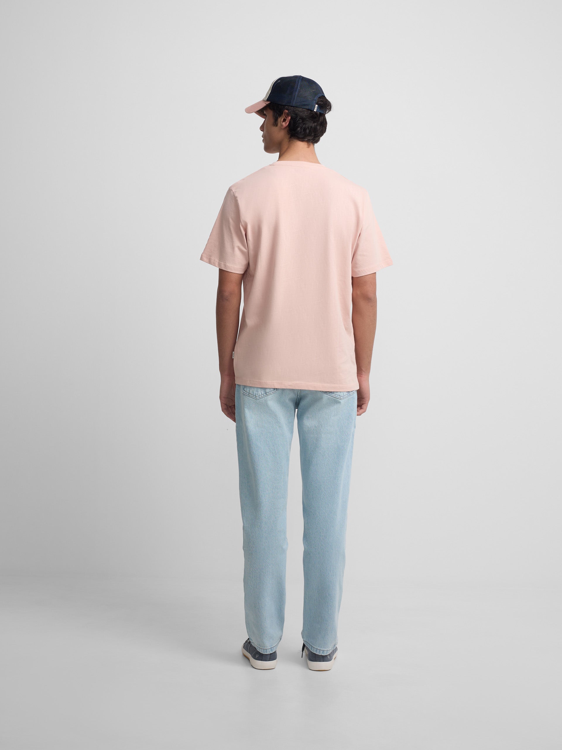 Camiseta minilogo rosa